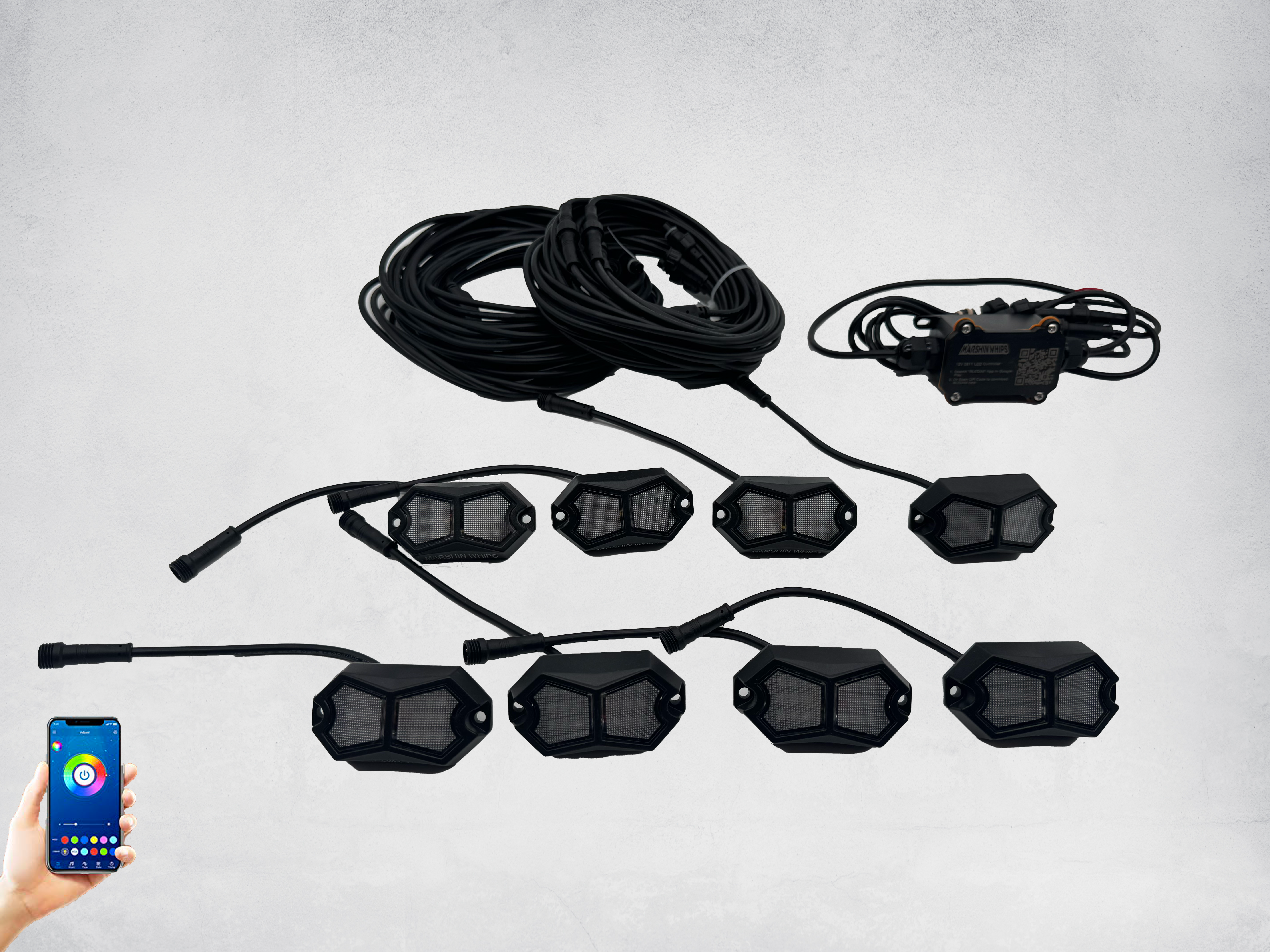 Rosewell X-1 Rocklights x8 (Kit)