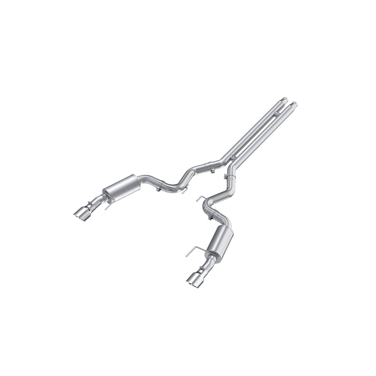 2024-Up For Mustang GT S650 5.0L Armor Lite Aluminized Steel 3 Inch Cat-Back Dual Split Rear Street Version MBRP