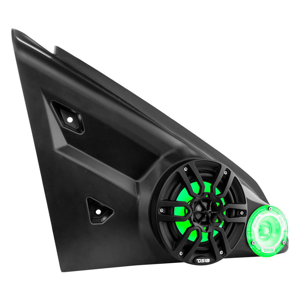 Polaris Slingshot Arm Rest 2 X 6.5" Enclosure With NXL-6/BK and PRO-TW1L | 2015 - Current