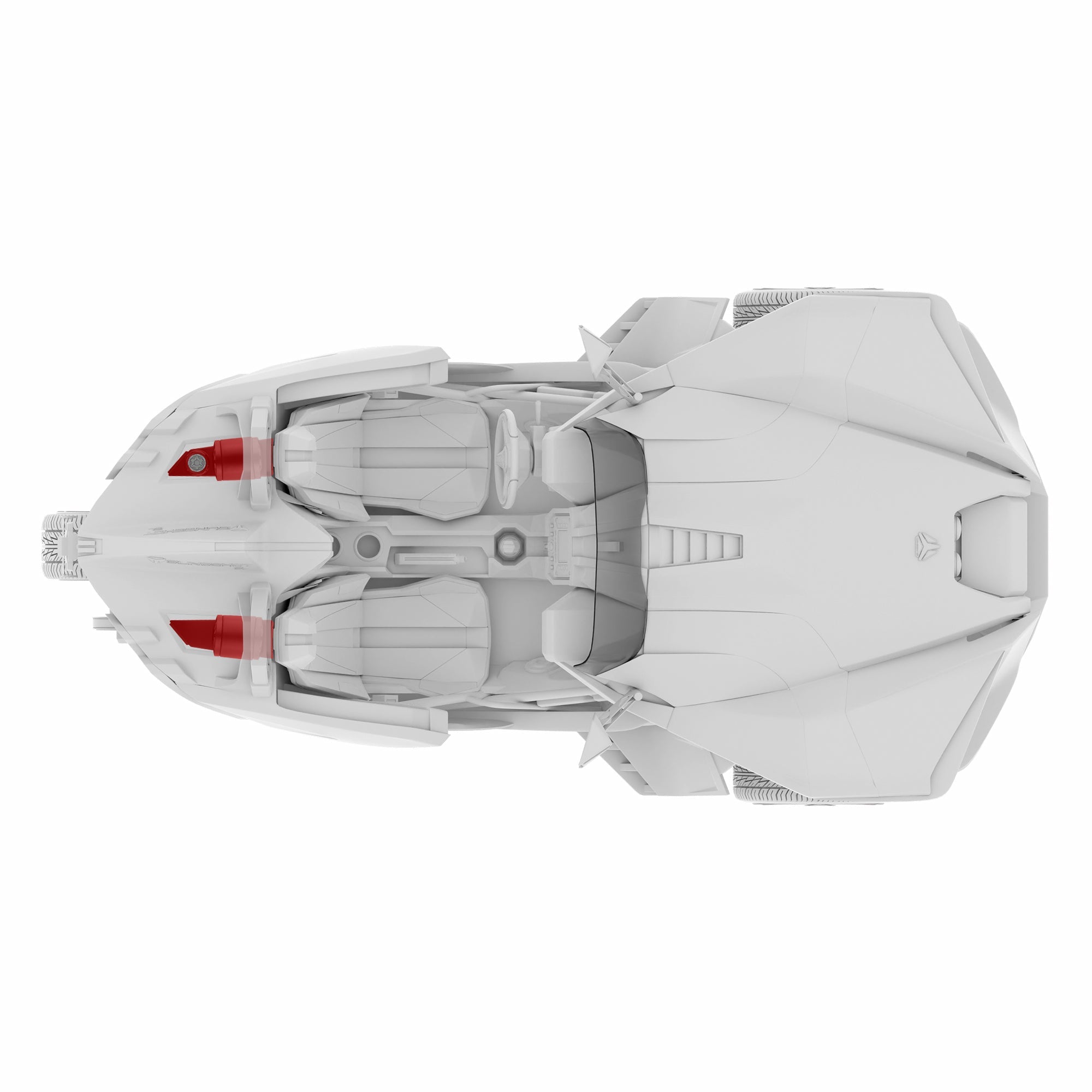 Polaris Slingshot Headrest 4 x 6.5" Empty Enclosure | 2015 - Current