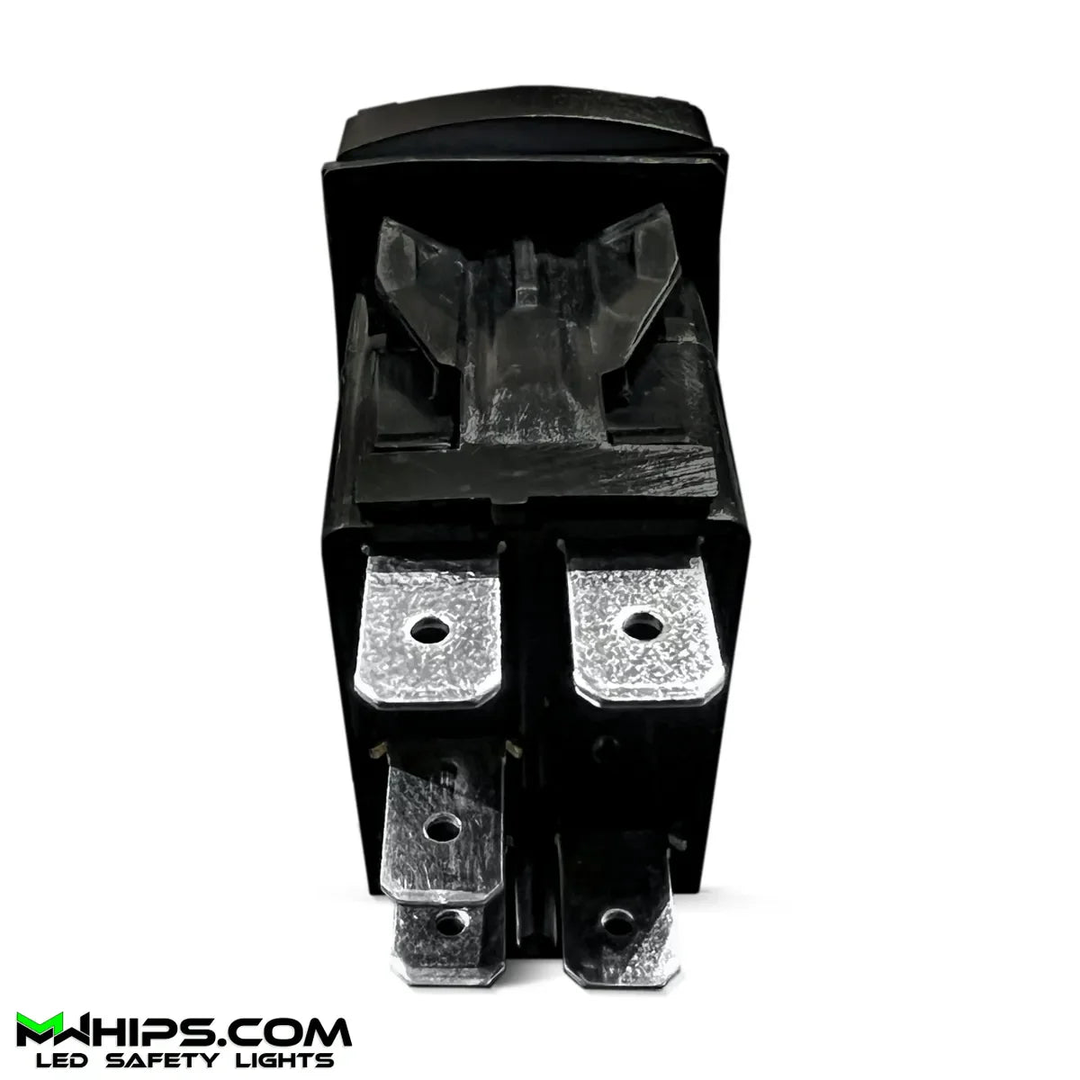 SPOT LIGHTS - DUAL BLUE LED, 5 PIN, 20A/12V ON/OFF ROCKER SWITCH - Mwhips