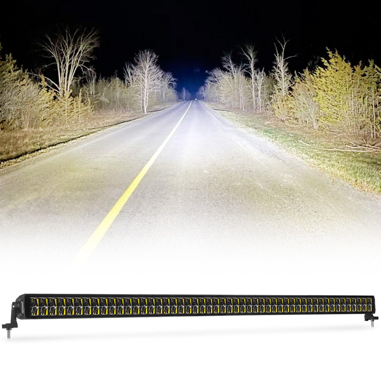 SP-basic Series 12 Inch/22 Inch/32 Inch/42 Inch/52 Inch Double Row Off Road LED Light Bar Without Amber&White DRL
