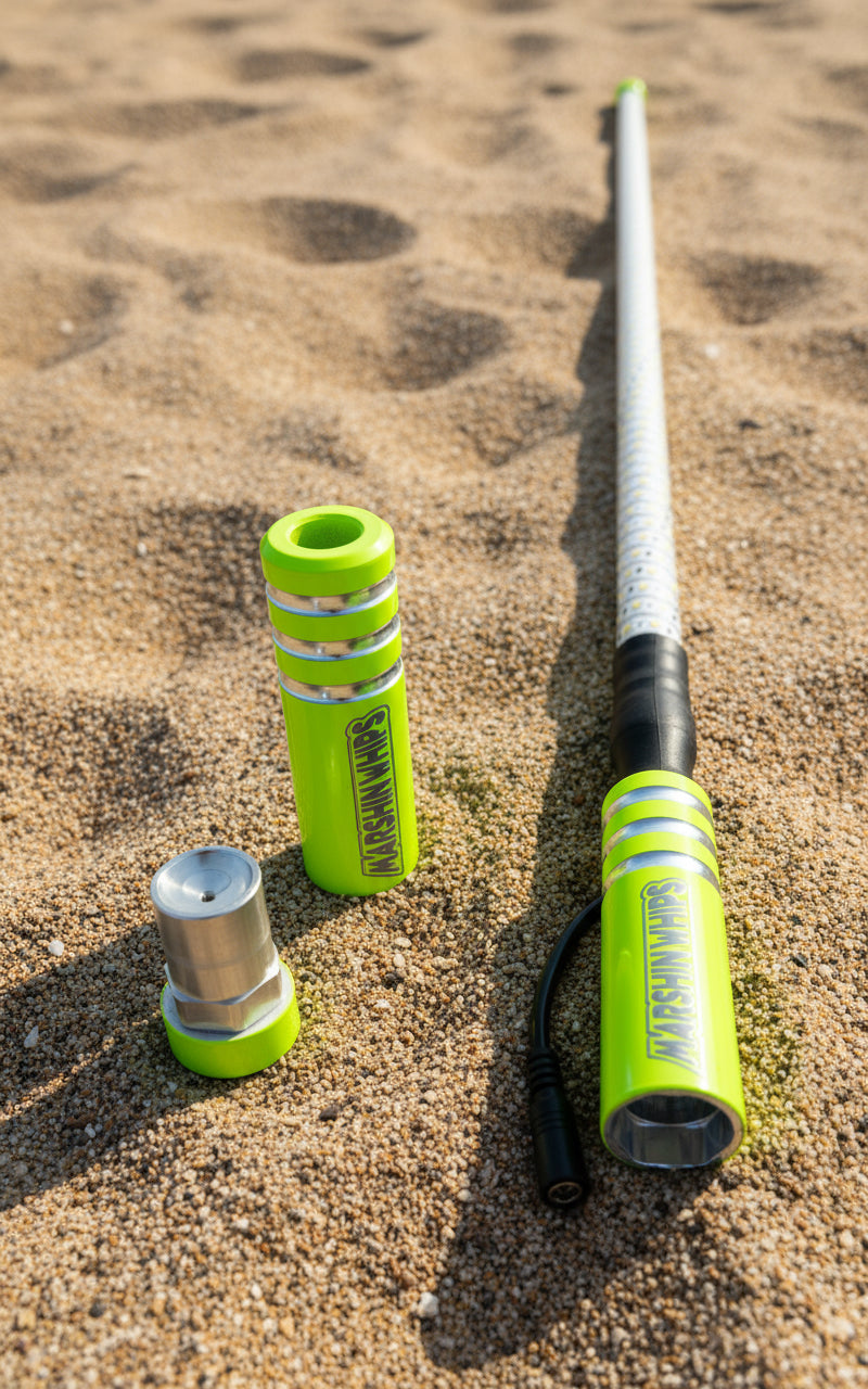 Game Changer LED Whip - Savage Sage Green Single