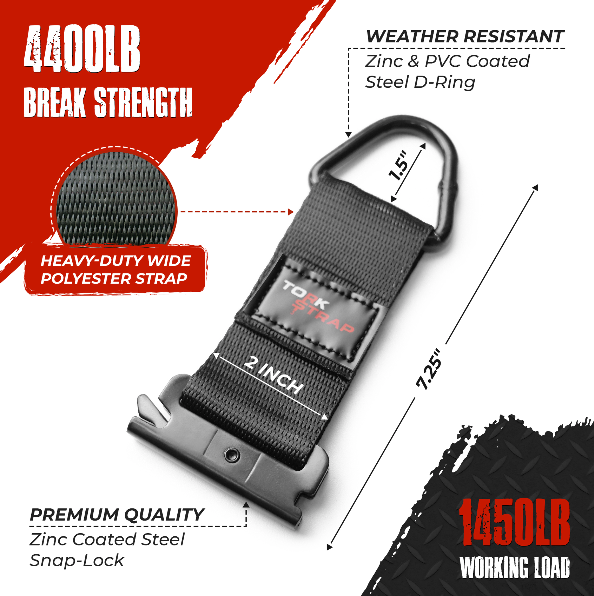 4400LB E-Track Clip