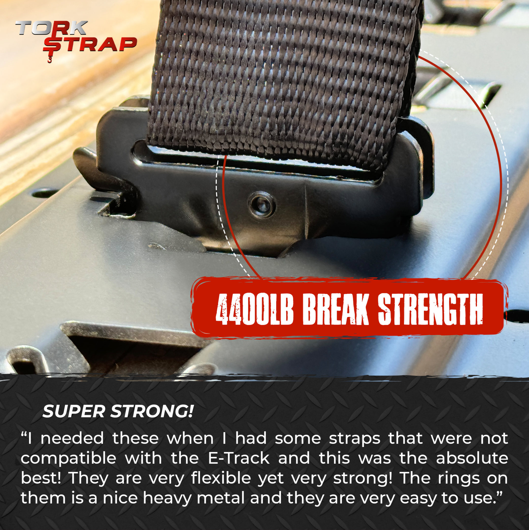 4400LB E-Track Clip