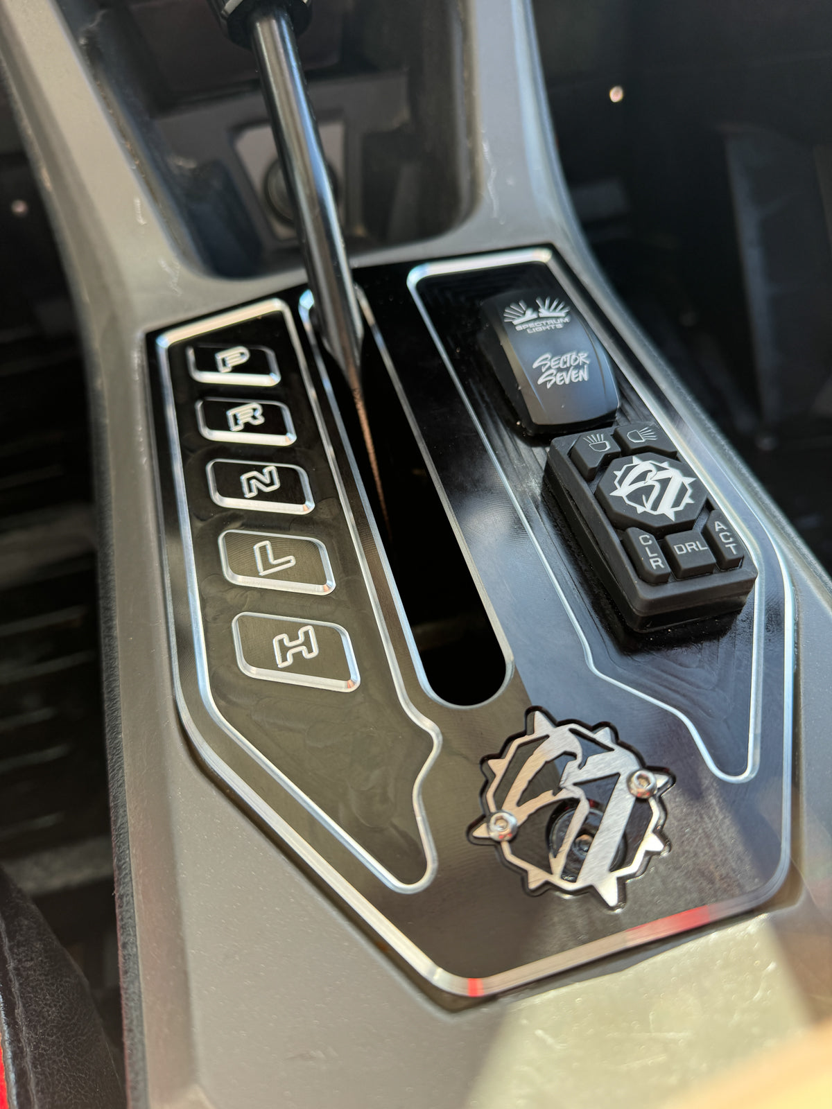 Sector Seven Billet Shift Plate (Polaris)