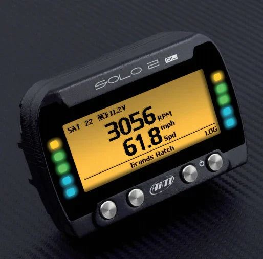 Evolution Powersports - Gauges - AiM Solo 2 DL Digital Logger for Can-Am Maverick X3