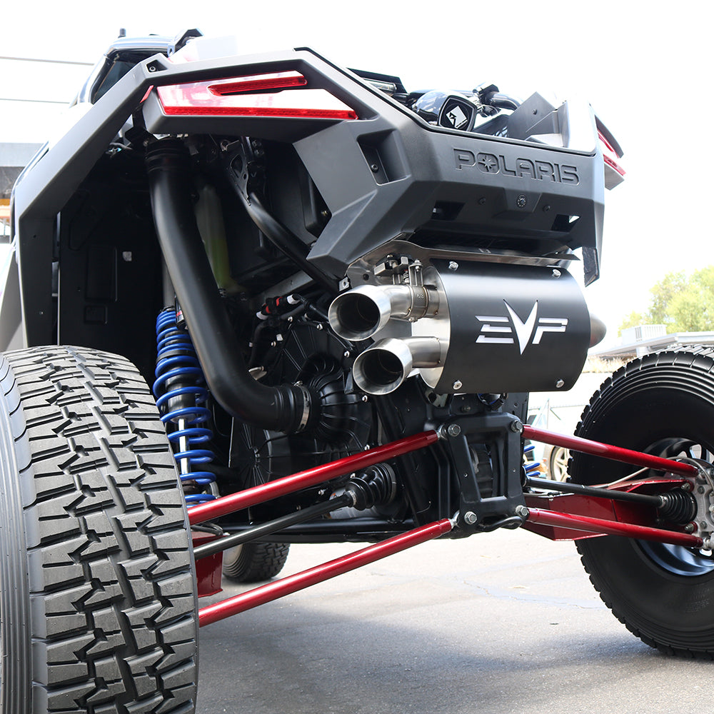 Evolution Powersports - Exhaust - Polaris Captain's Choice Exhaust for RZR Turbo R/Pro S & Pro XP