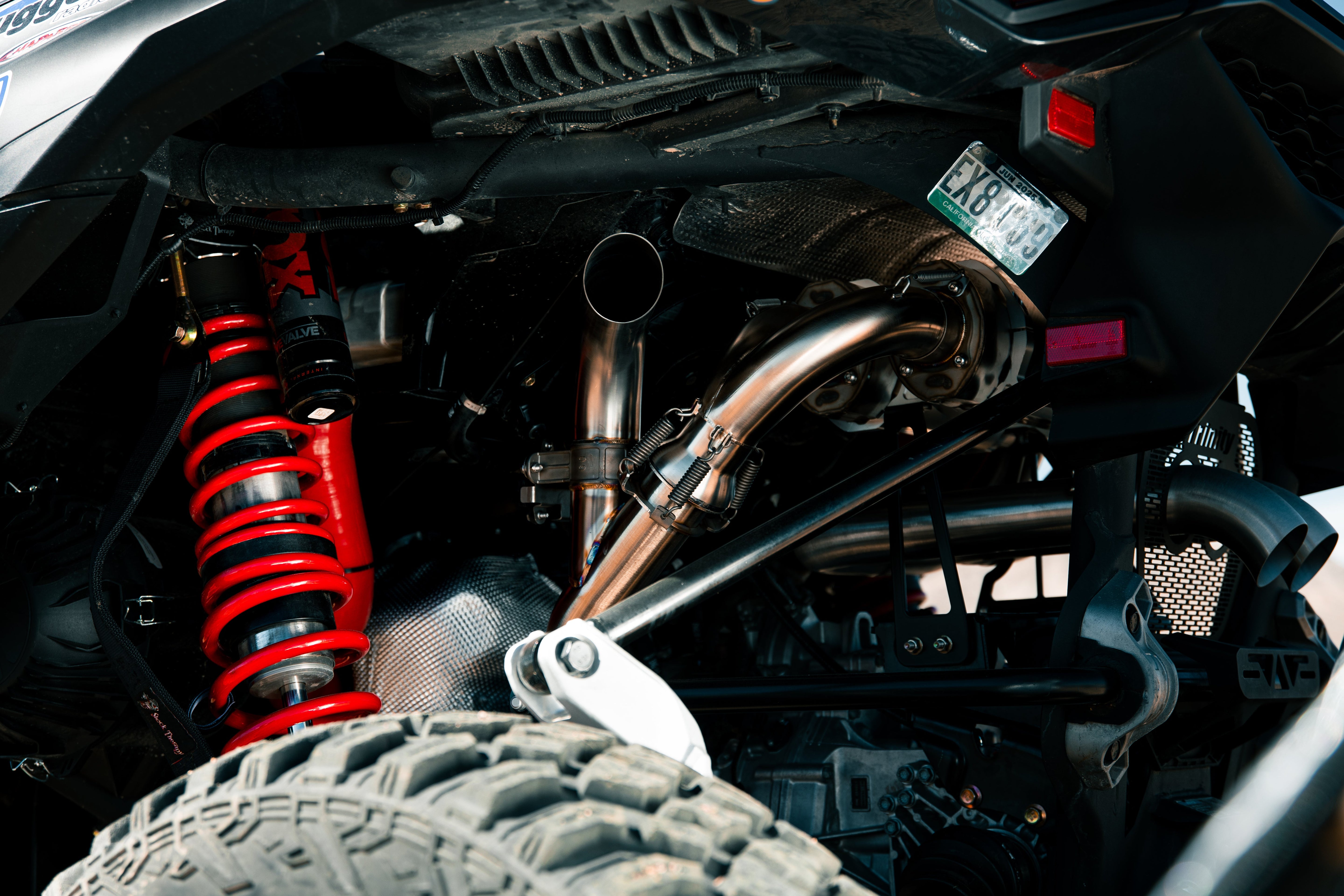 Can-Am Maverick R Sidepiece Valved Head Pipe