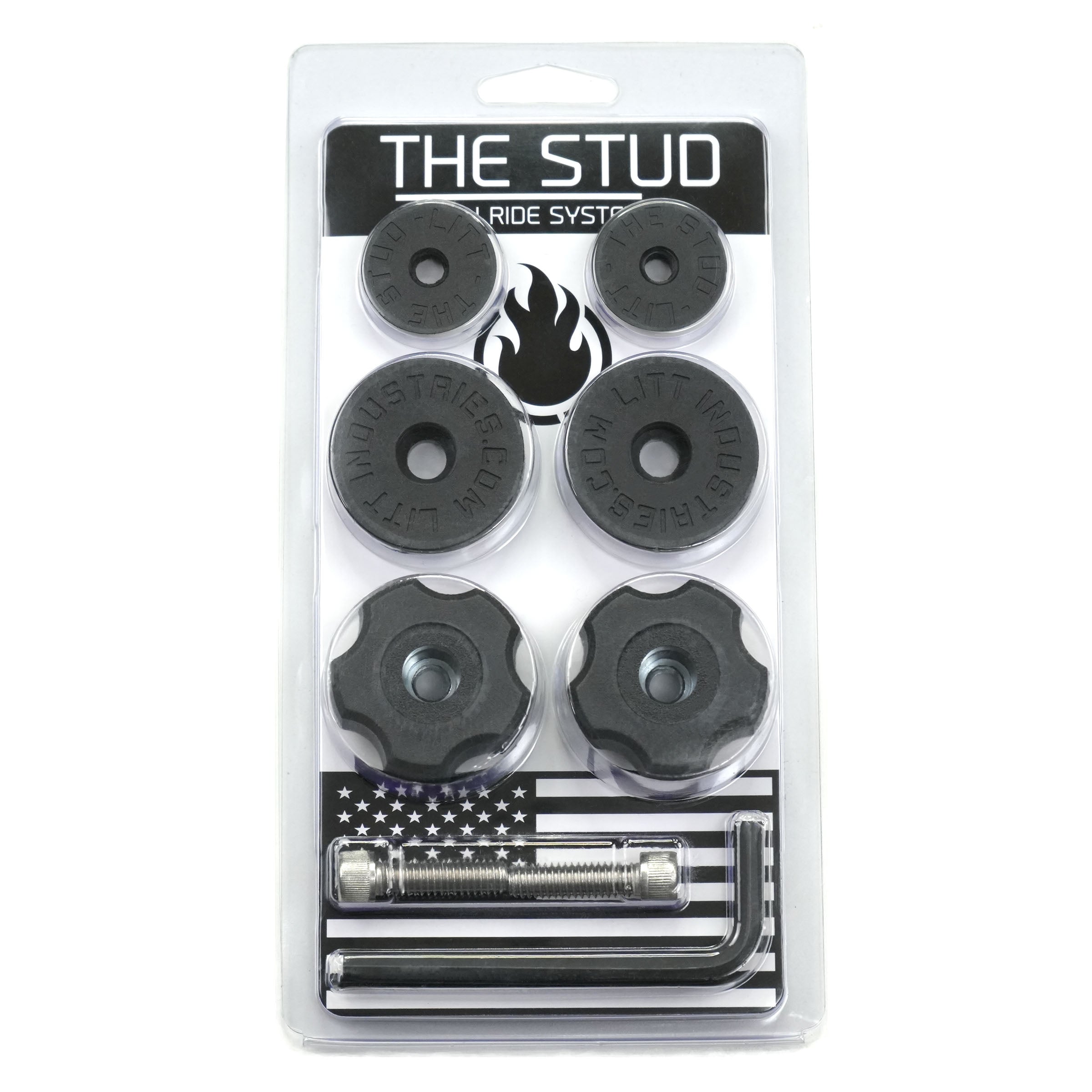"The Stud" Solid Mount Lock N Ride Tie Down Anchor System for Polaris RZR XP