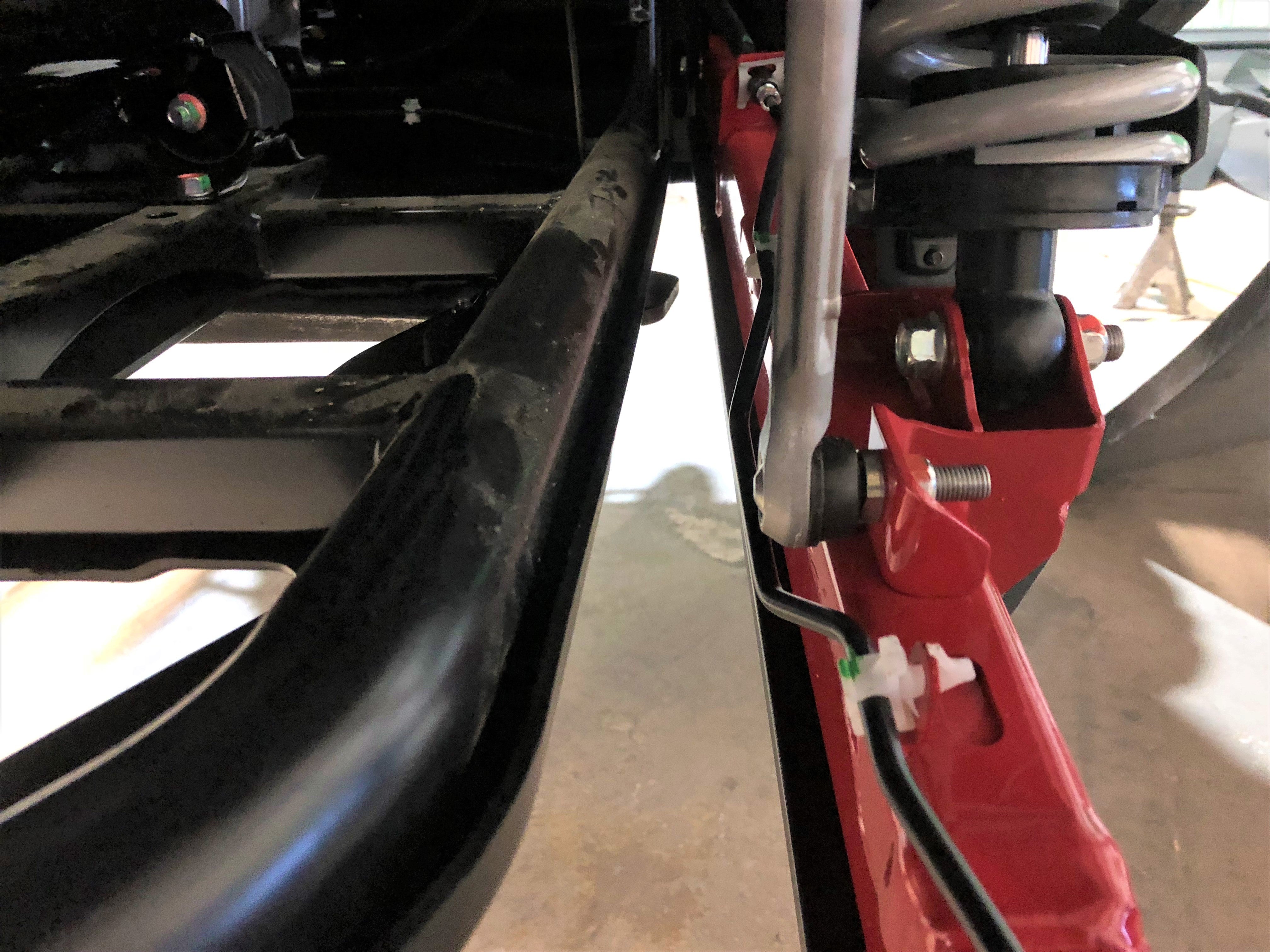 Trail Armor Honda Talon 1000X, Talon 1000X Fox Live Valve, Talon 1000X-4, Talon 1000 X-4 Fox Live Valve, Talon 1000 XS, Talon 1000 XS Fox Live Valve, Talon 1000 XS-4 and Talon 1000 XS-4 Fox Live Valve Trailing Arm Guards