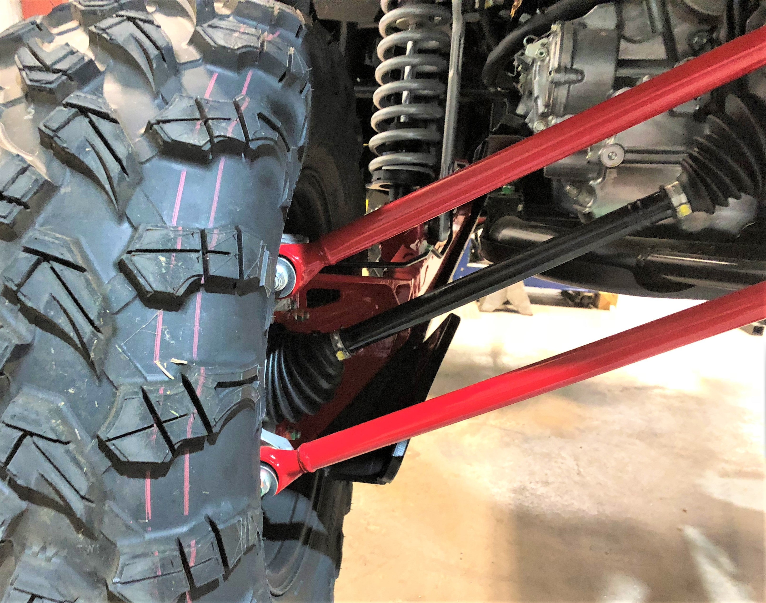 Trail Armor Honda Talon 1000X, Talon 1000X Fox Live Valve, Talon 1000X-4, Talon 1000 X-4 Fox Live Valve, Talon 1000 XS, Talon 1000 XS Fox Live Valve, Talon 1000 XS-4 and Talon 1000 XS-4 Fox Live Valve Trailing Arm Guards