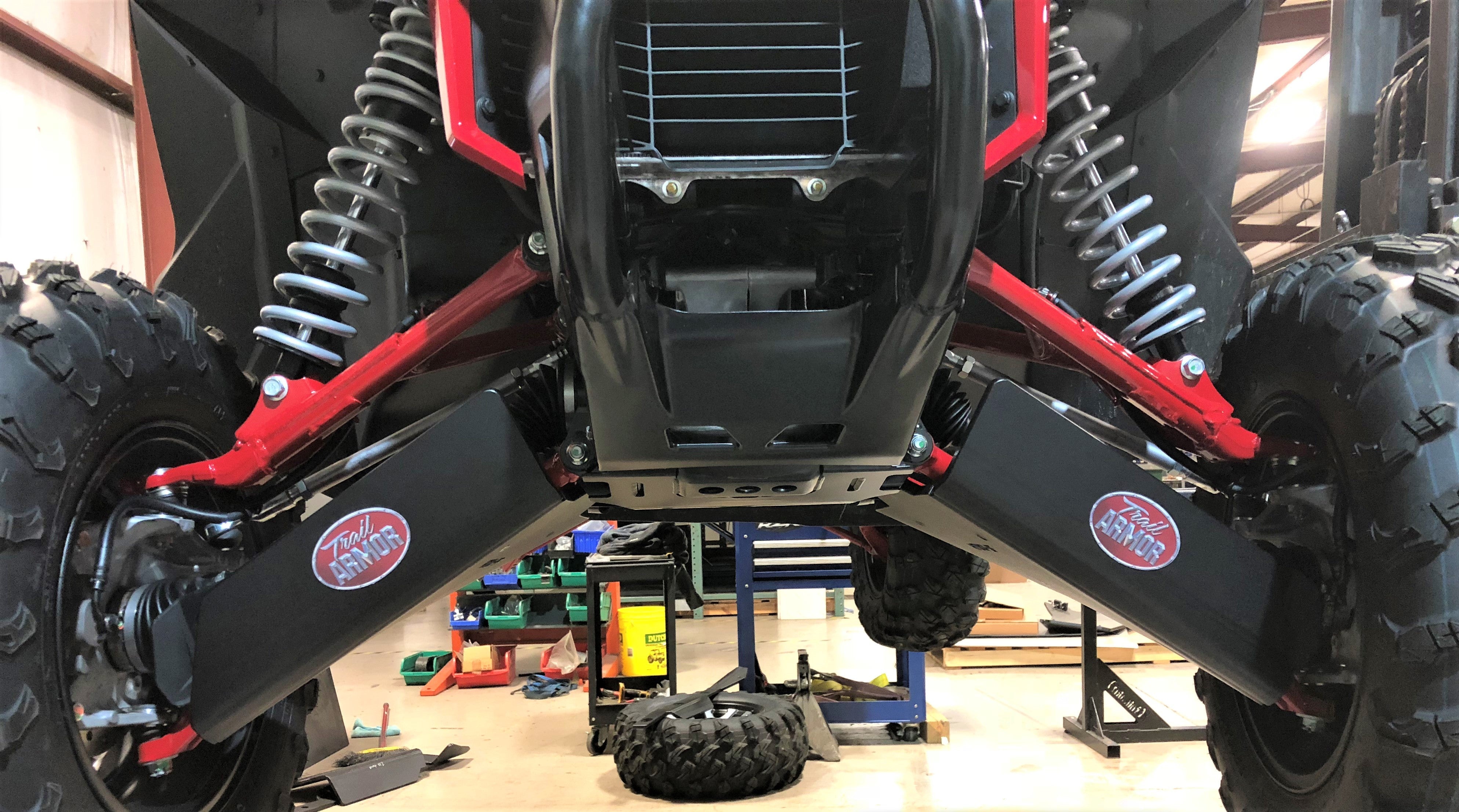 Trail Armor Honda Talon 1000X, Talon 1000X Fox Live Valve, Talon 1000X-4, Talon 1000X-4 Fox Live Valve,Talon 1000 XS,Talon 1000 XS-4, Talon 1000 XS Fox Live Valve, Talon 1000 XS-4 Fox Live Valve iMpact Front A-Arm Guards