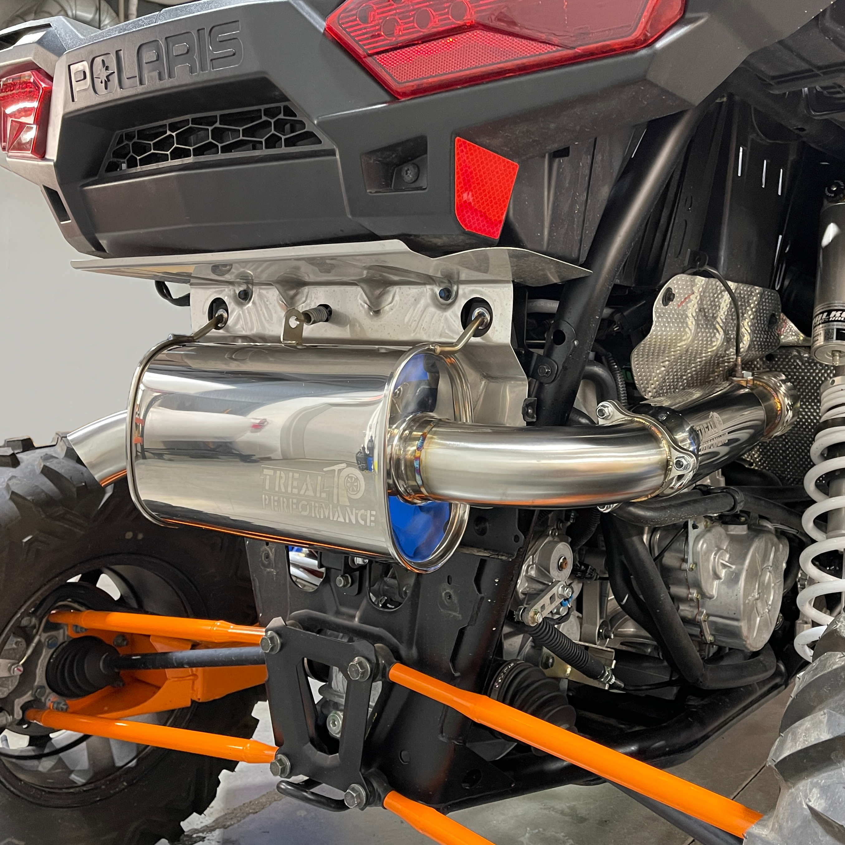 Treal Performance | 2016-2021 Polaris RZR XP Turbo / Turbo S "Slip On" Exhaust System