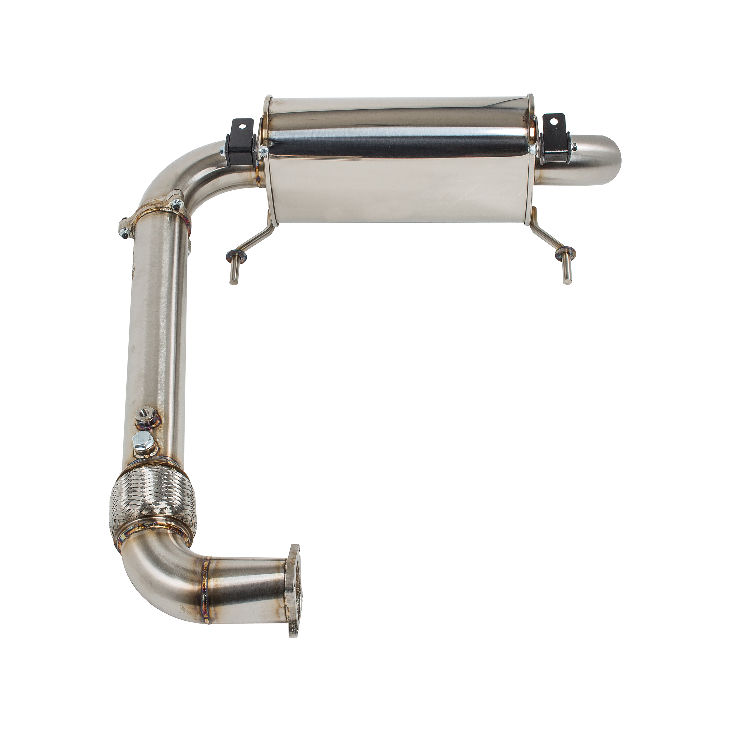 Treal Performance | 2020-2026 Polaris RZR Pro XP / Turbo R Turbo Back Exhaust System