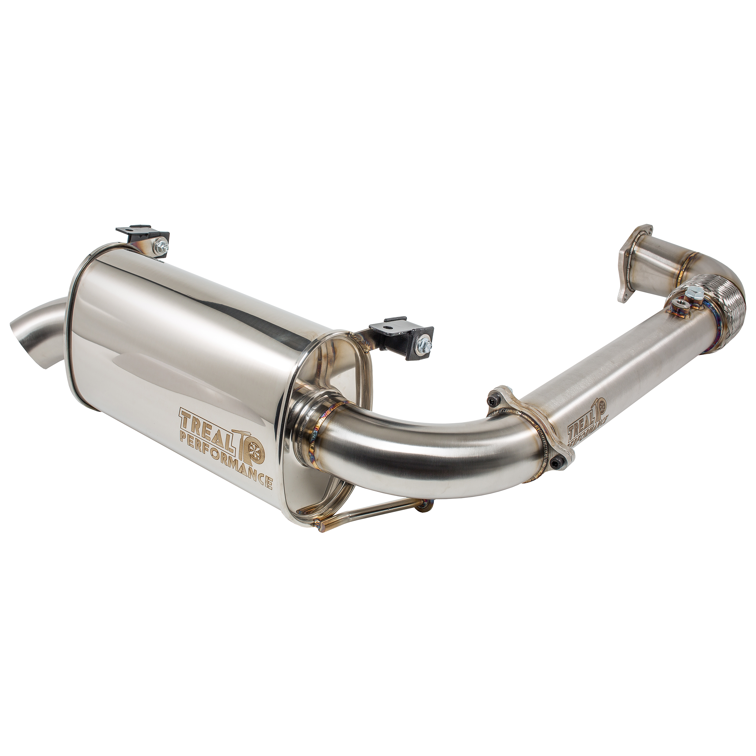 Treal Performance | 2020-2026 Polaris RZR Pro XP / Turbo R Turbo Back Exhaust System