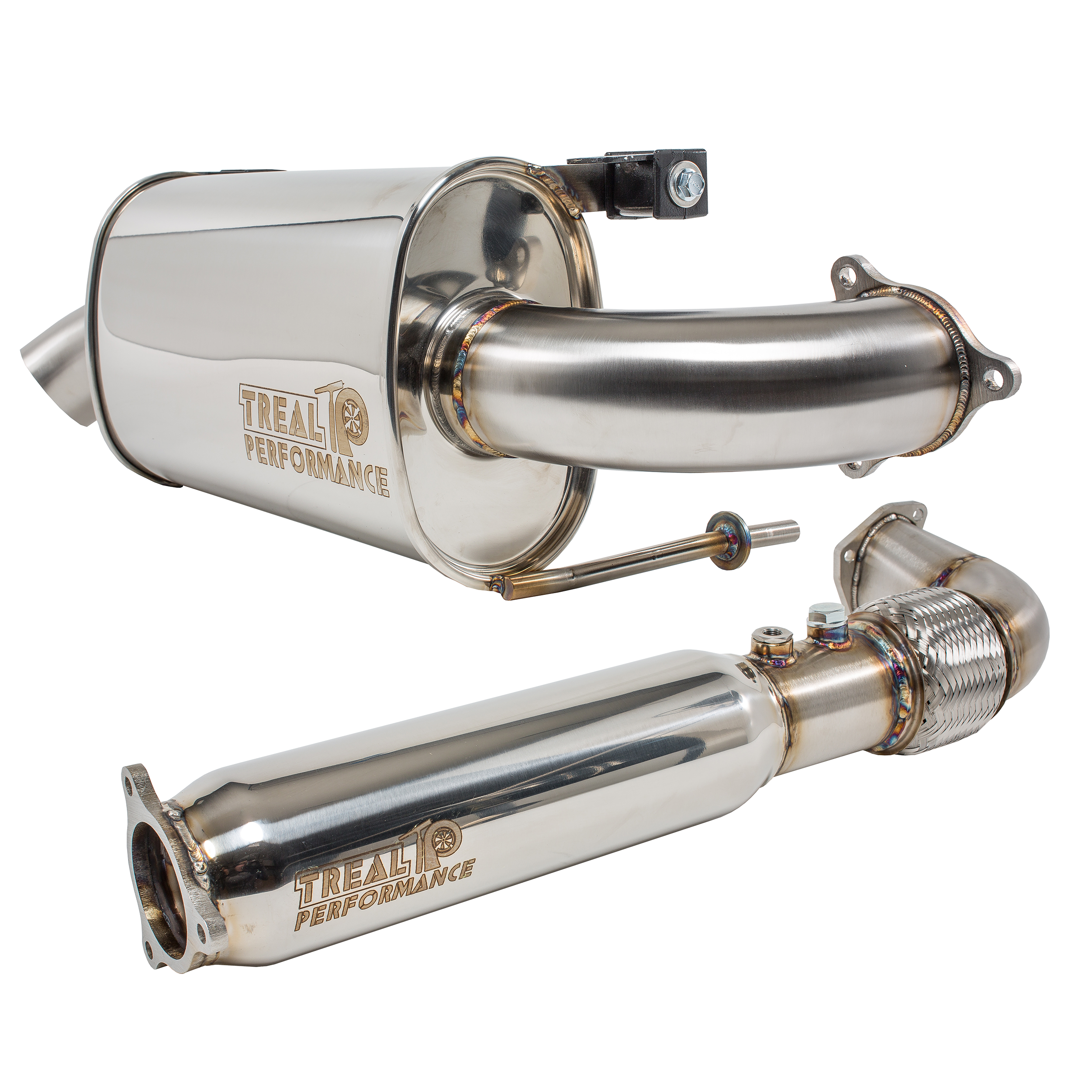 Treal Performance | 2020-2026 Polaris RZR Pro XP / Turbo R "Slip On" Exhaust System