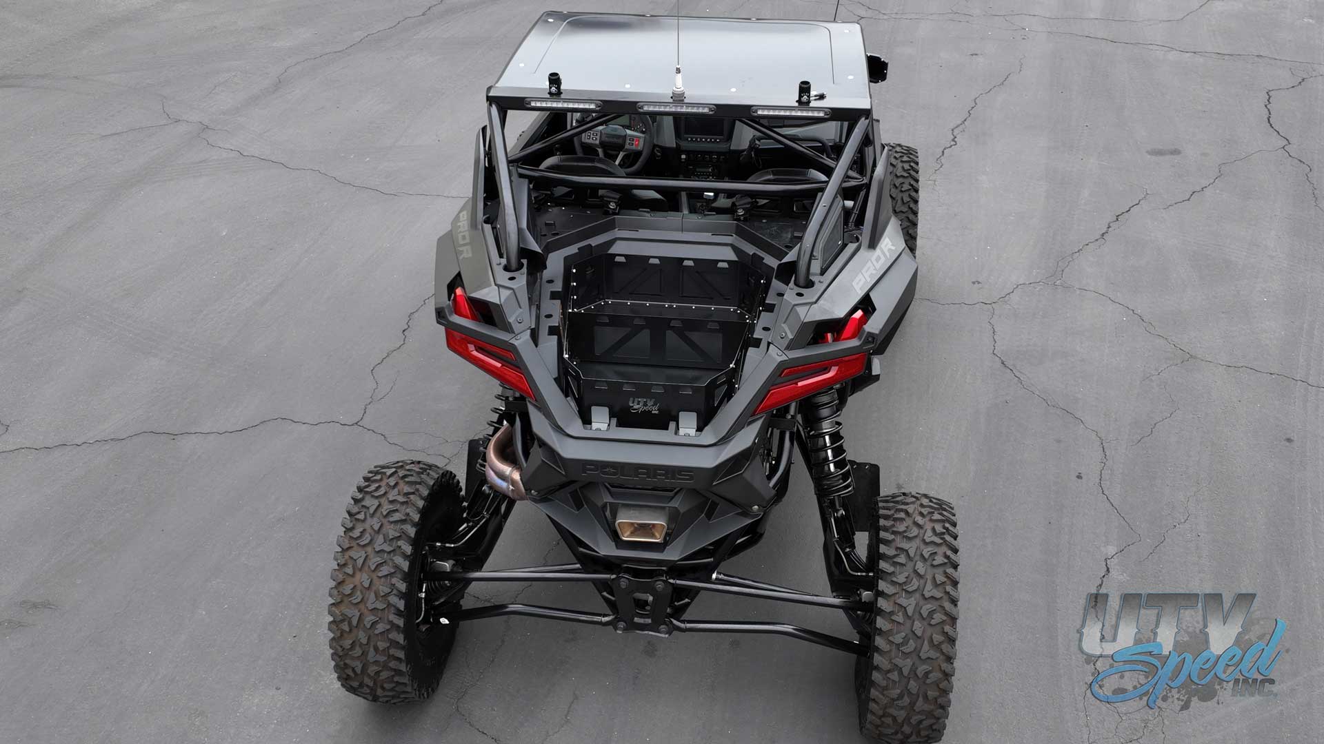 Pro XP, Pro R and Turbo R Cargo Rack Bed Box by UTV Speed