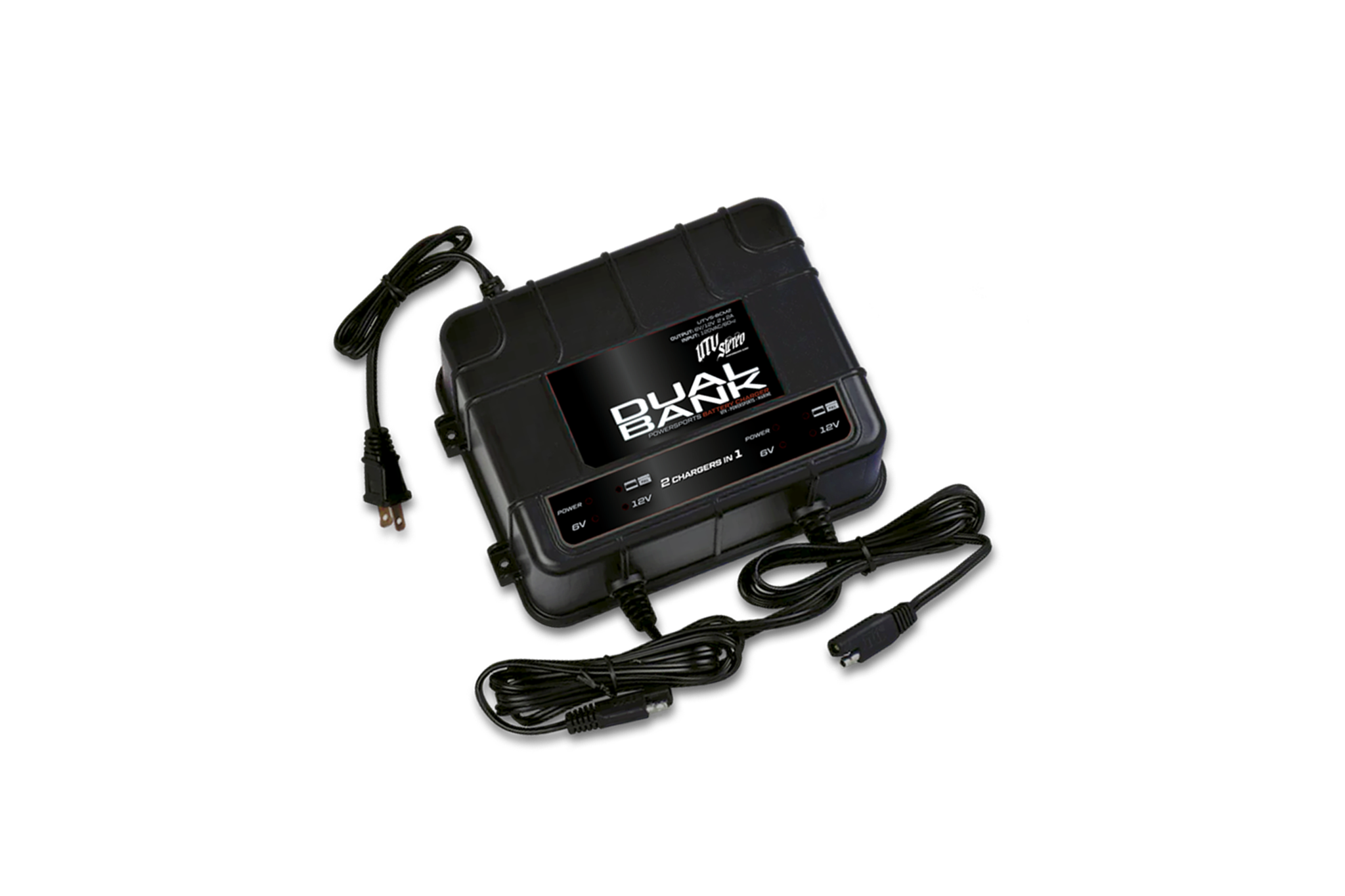 Dual-Bank Battery Charger / Maintainer | UTVS-BCM2