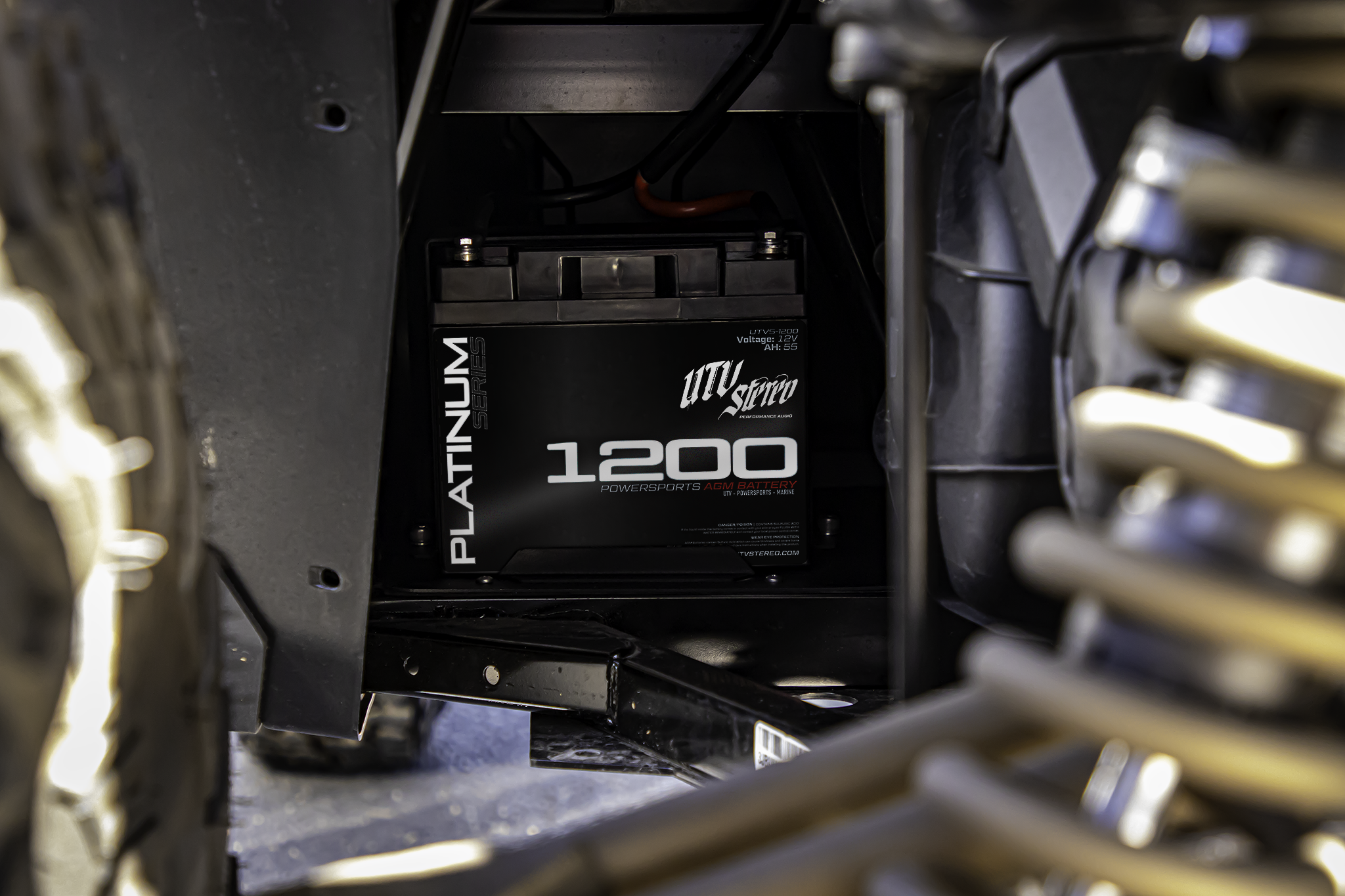 Can-Am® Defender 2nd Battery Mount Only (No Battery) | UTVS-DEF-2BATT-MT