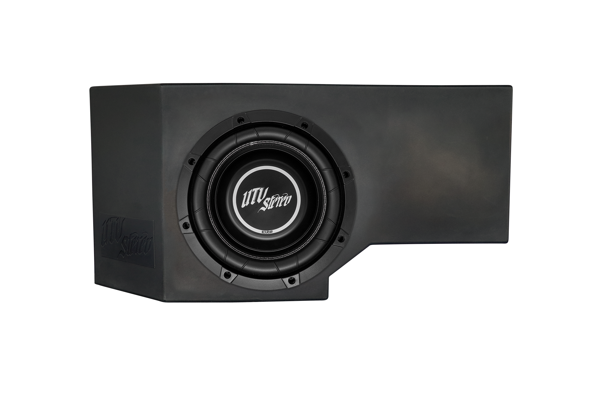 Can-Am® Defender Vented 10" Passenger Subwoofer Enclosure Unloaded | UTVS-DEF-VENC-PASS