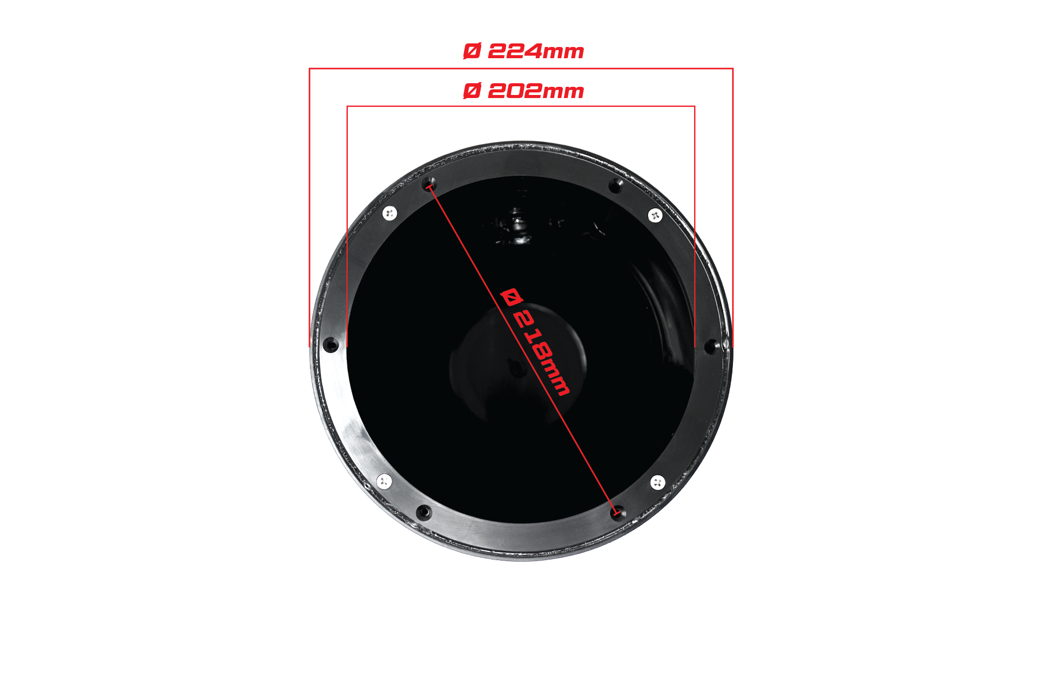 8" Cage Mount Pods - Unloaded (Pair) (Backordered Until November 14) | UTVS-CP8