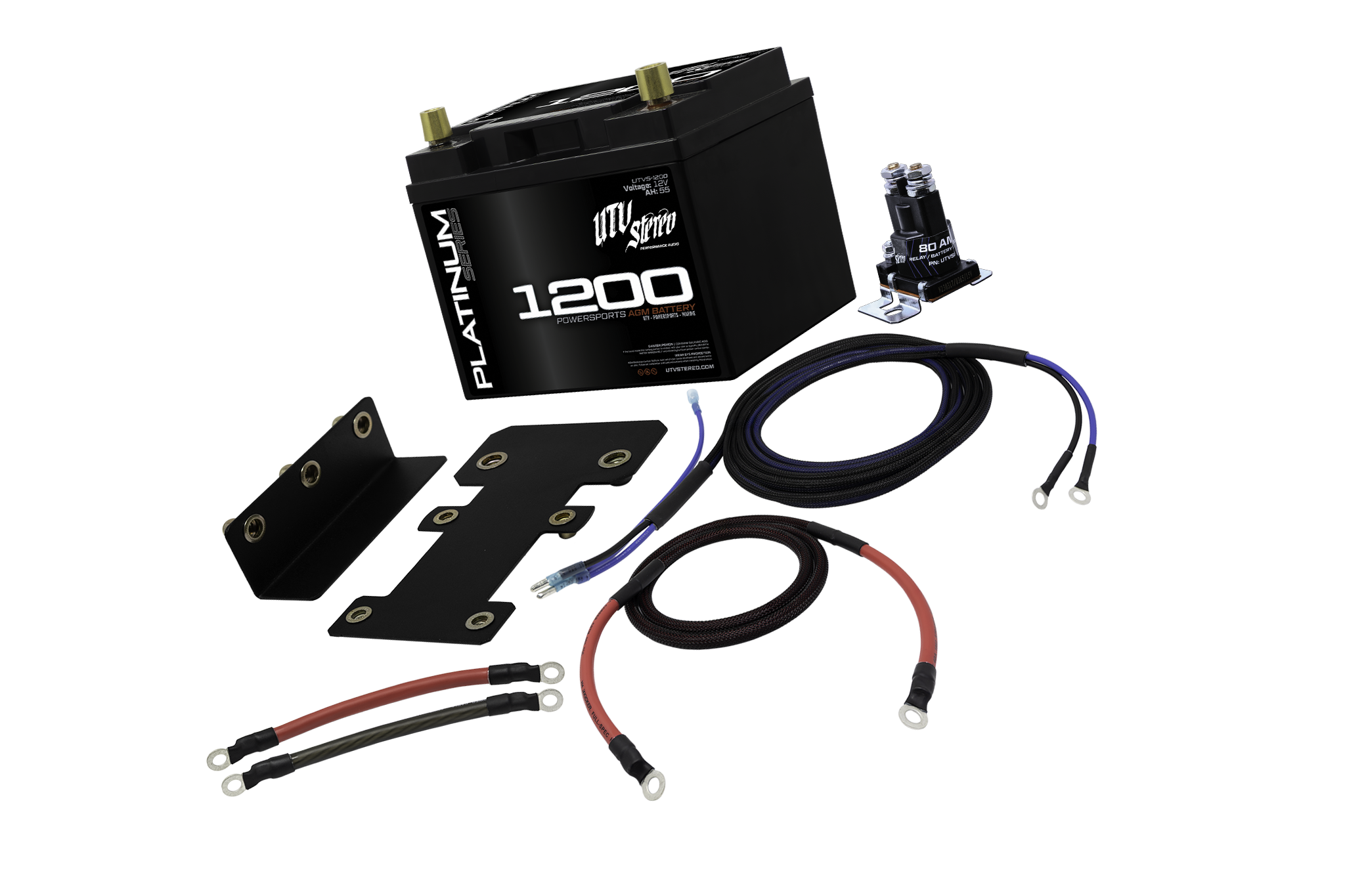 Kawasaki Teryx H2 2nd Battery Kit | UTVS-H2-2BATT-KIT