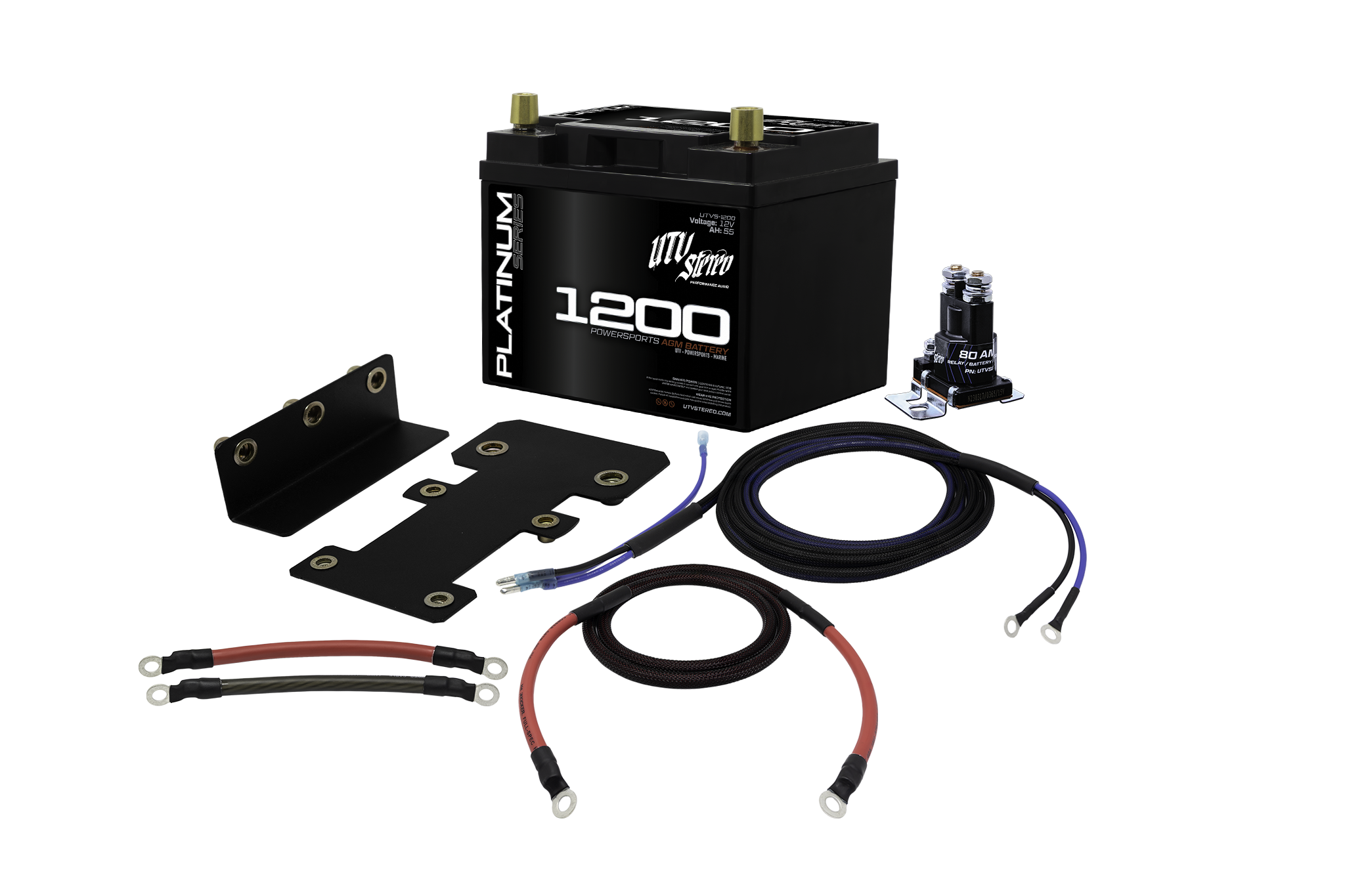 Kawasaki Teryx H2 2nd Battery Kit | UTVS-H2-2BATT-KIT