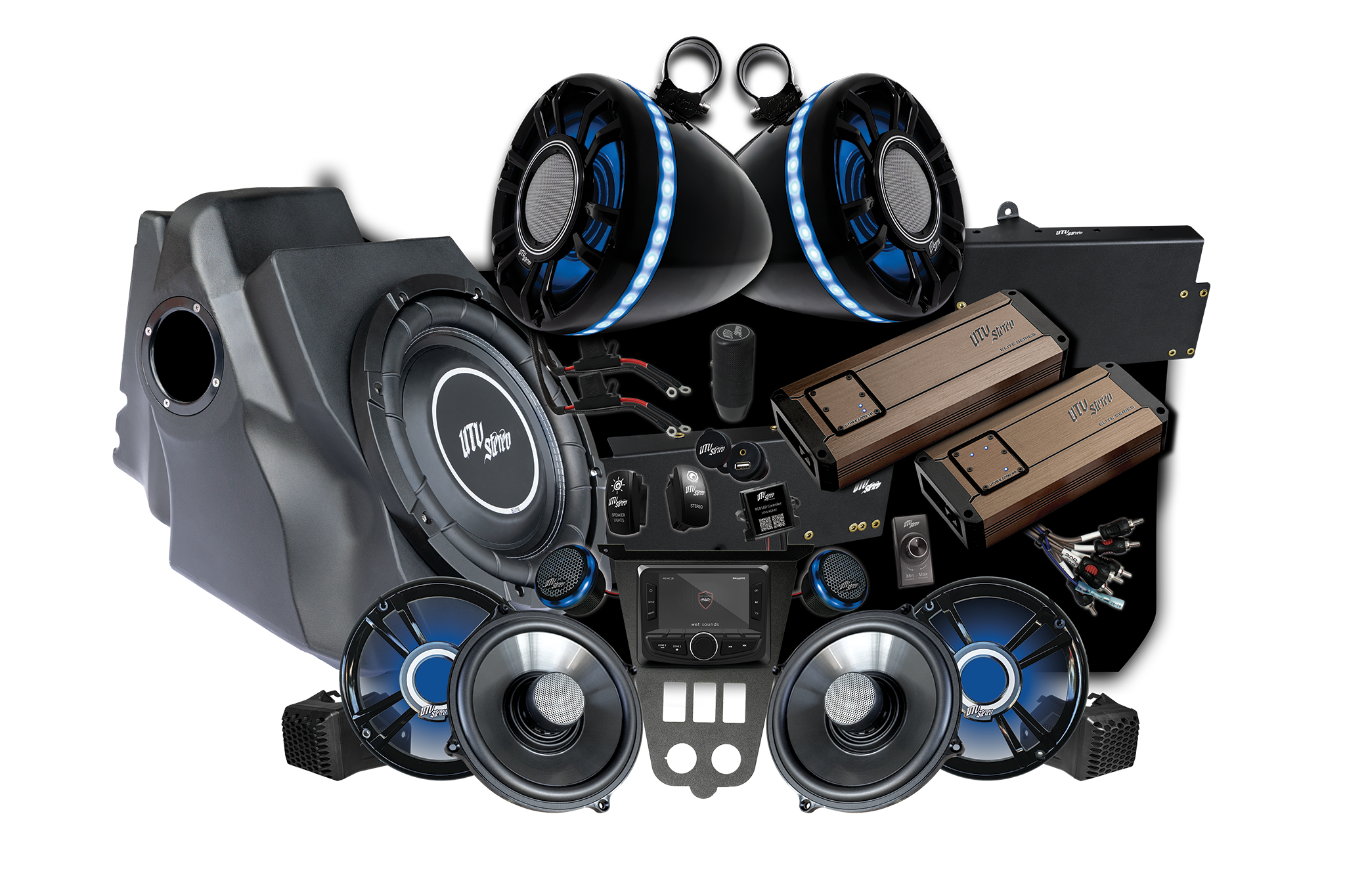2025+ RZR® Pro Series Elite Stage 7 Stereo Kit | UTVS-PRO2-S7-E