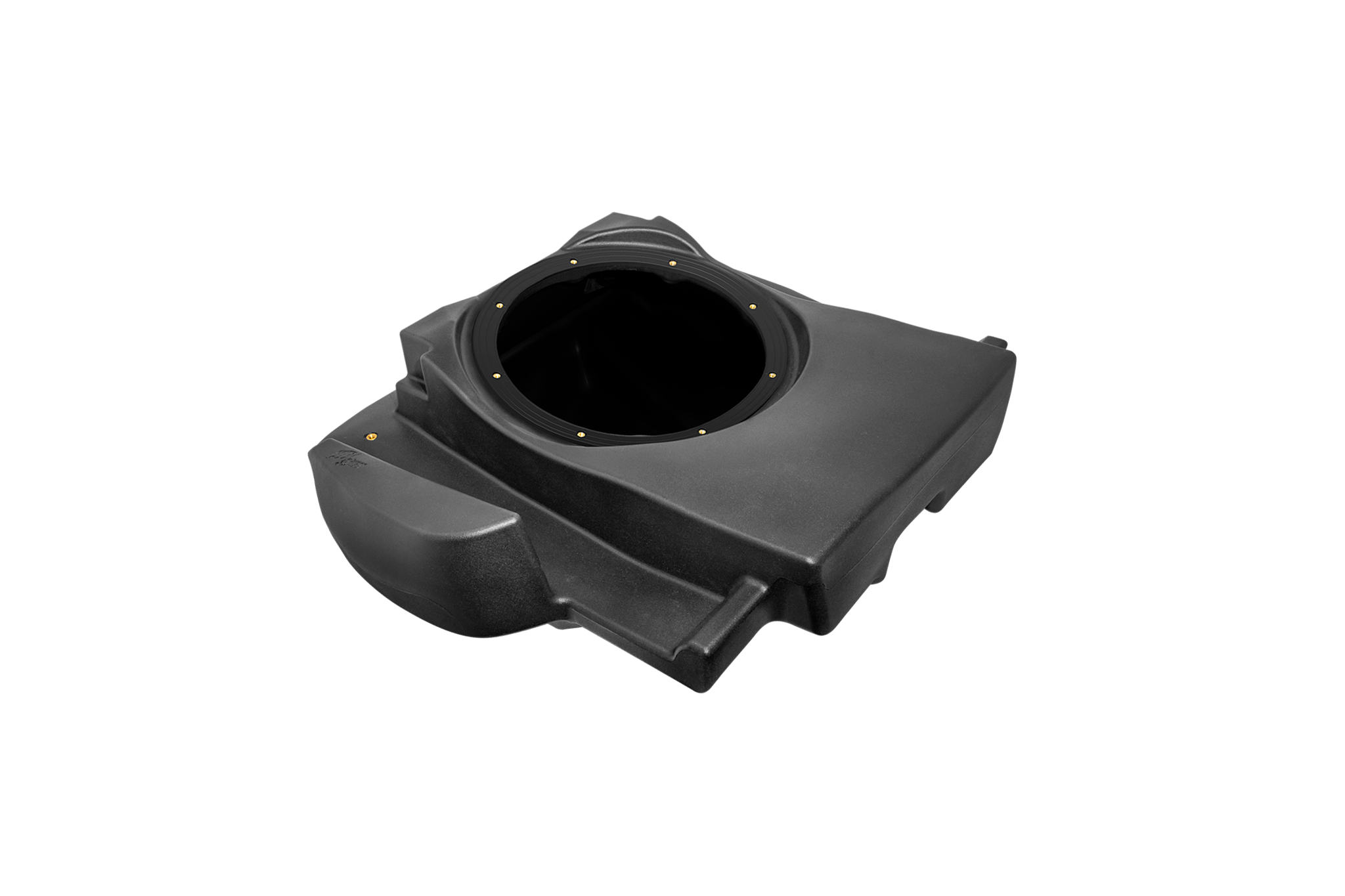 Can-Am® Maverick R 10" Front Driver Subwoofer Enclosure (4-SEAT MODELS) – Unloaded | UTVS-R-ENC-DRIVER-4F