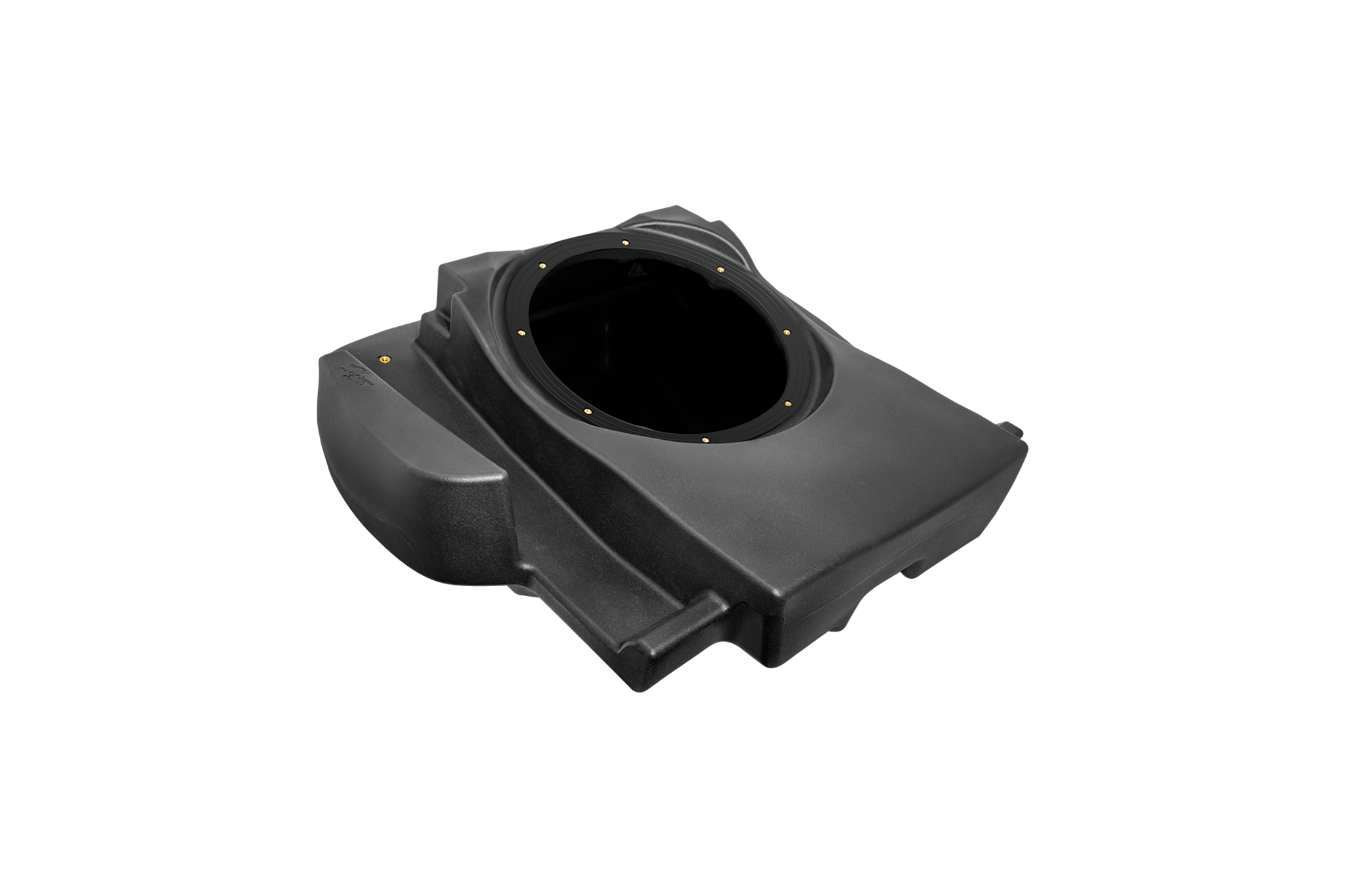 Can-Am® Maverick R 10" Front Driver Subwoofer Enclosure (4-SEAT MODELS) – Unloaded | UTVS-R-ENC-DRIVER-4F