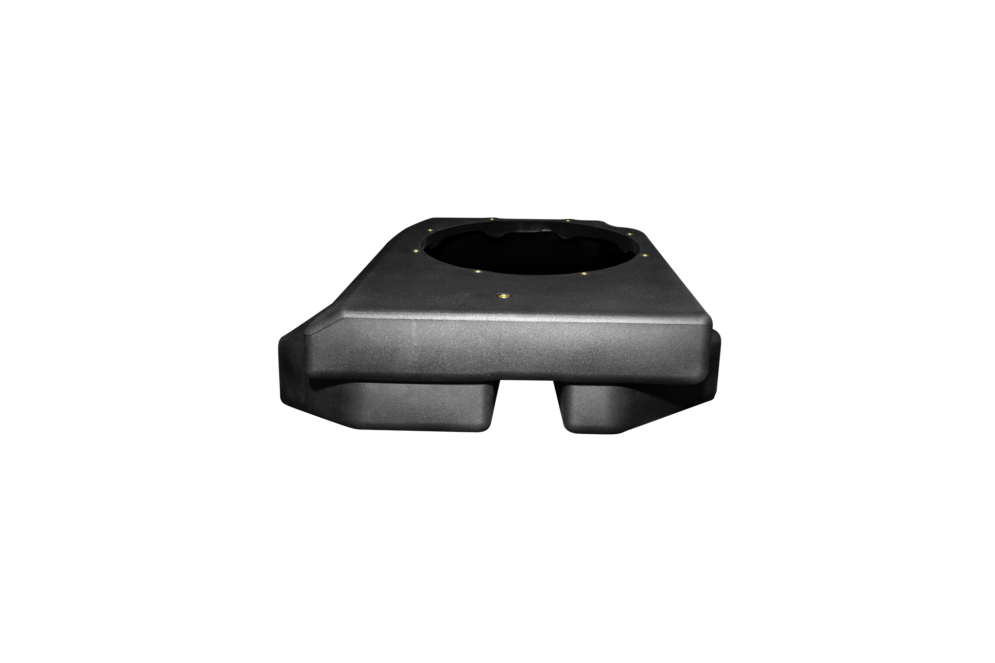 Can-Am® Maverick R 10" Rear Passenger Subwoofer Enclosure (PRE-ORDER ONLY)(4-SEAT MODELS) – Unloaded | UTVS-R-ENC-PASS-4R