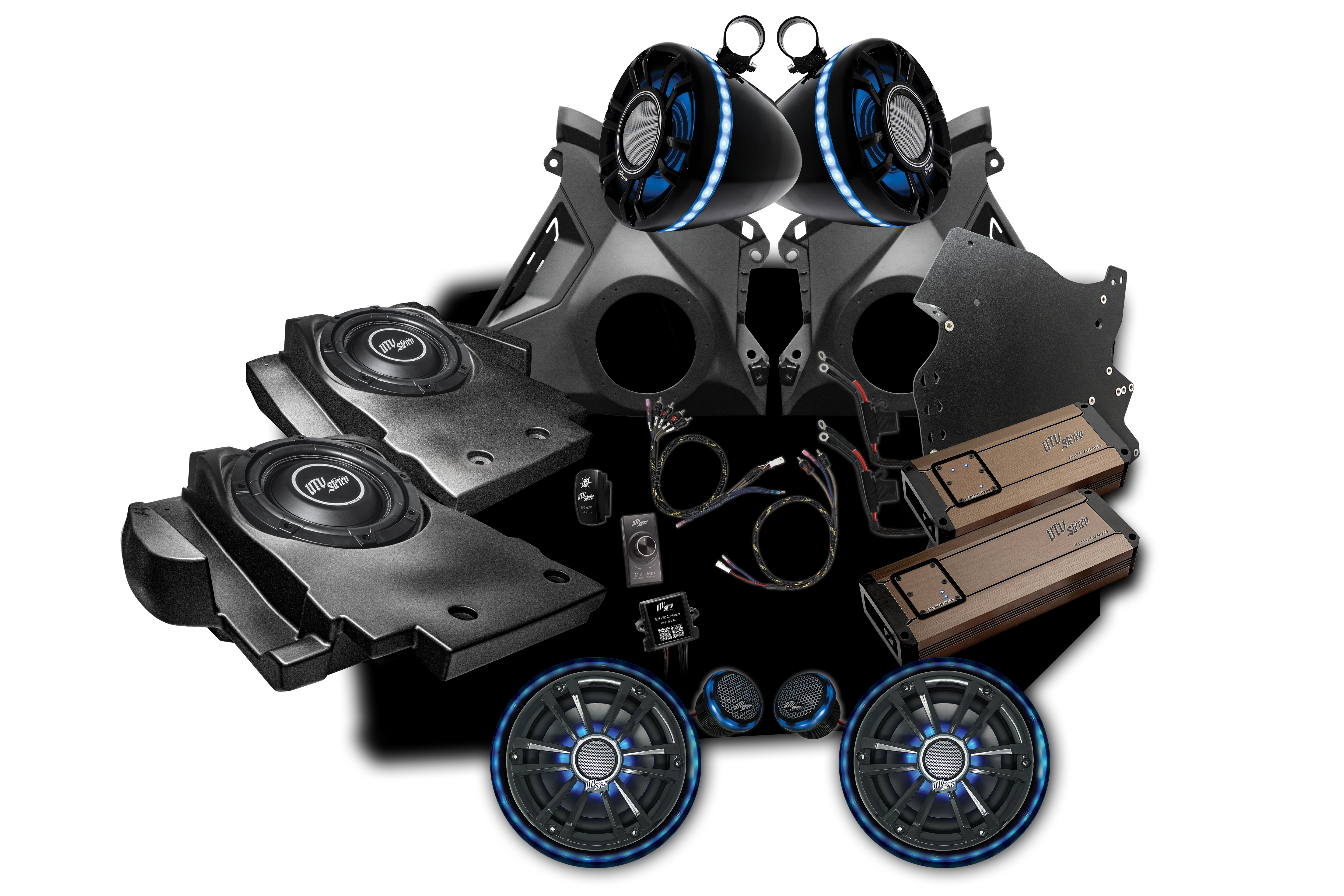 Can-Am® Maverick R BRP GO! Elite Series Stage 7 Stereo Kit | UTVS-R-S7-E-GO