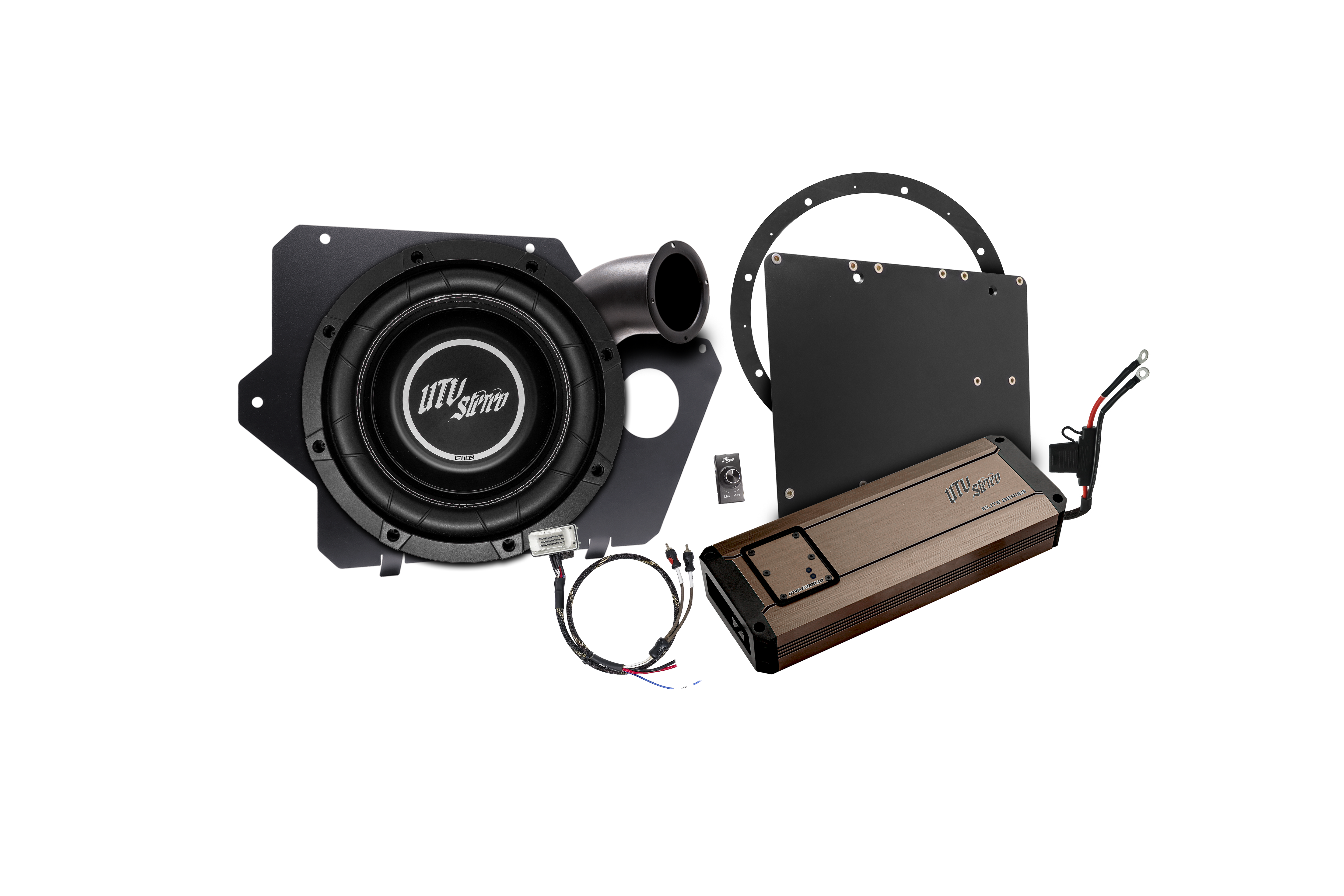 Polaris® Xpedition 1200W 10" Subwoofer Kit | UTVS-XPD-SUB-1200-1