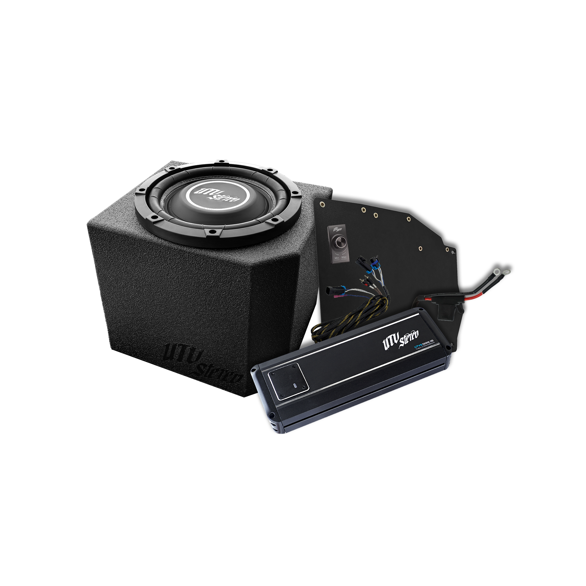 Polaris® Ranger 1000W Single 10" Subwoofer Kit | UTVS-RNG-SUB-1000-1