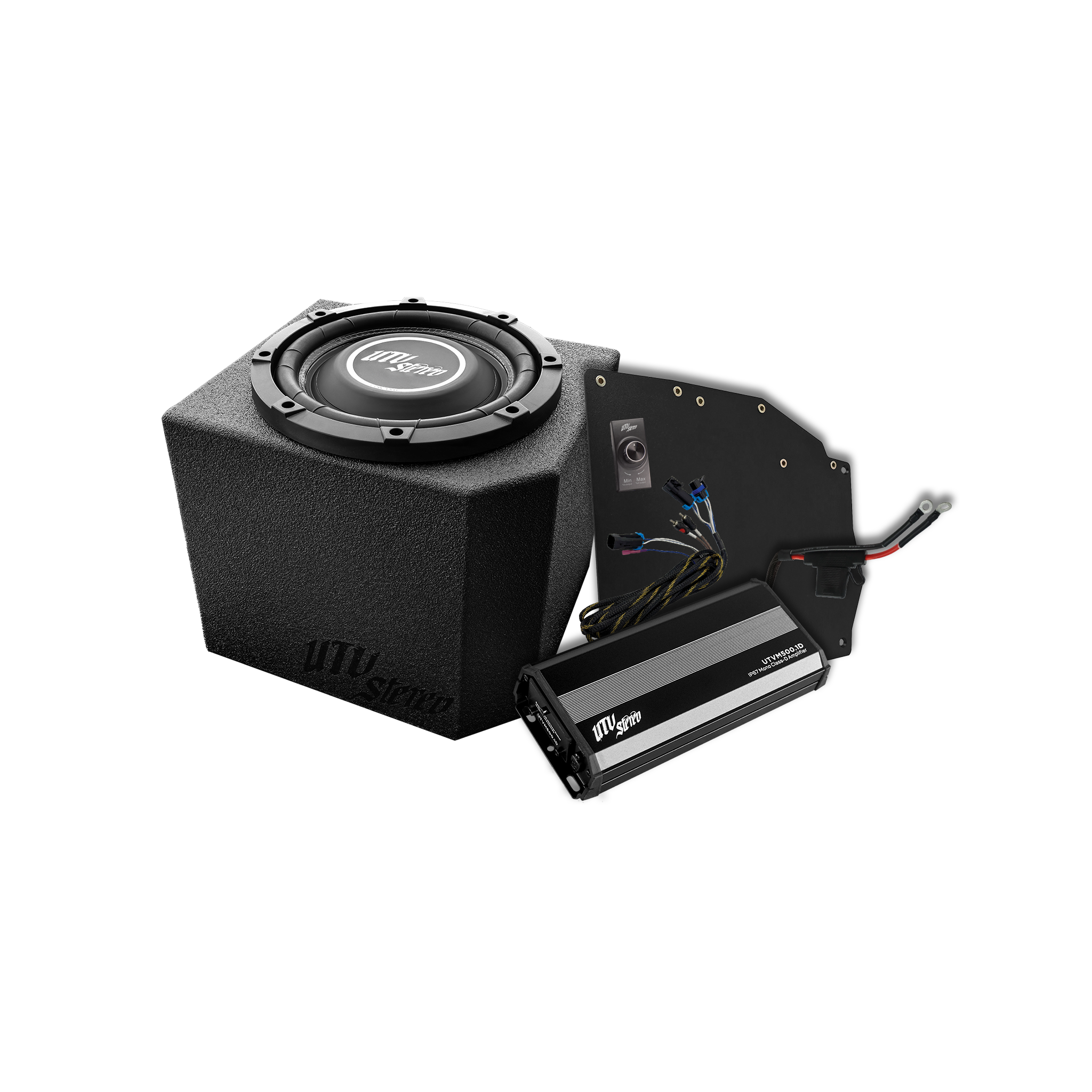 Polaris® Ranger 500W Single 10" Subwoofer Kit | UTVS-RNG-SUB-500-1