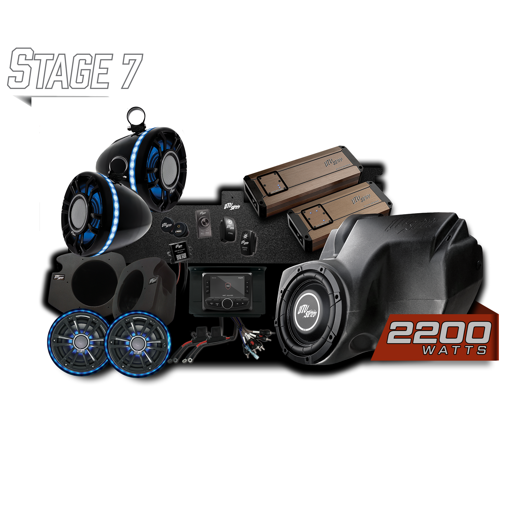 RZR® Elite Series Stage 7 Stereo Kit | UTVS-RZR-S7-E