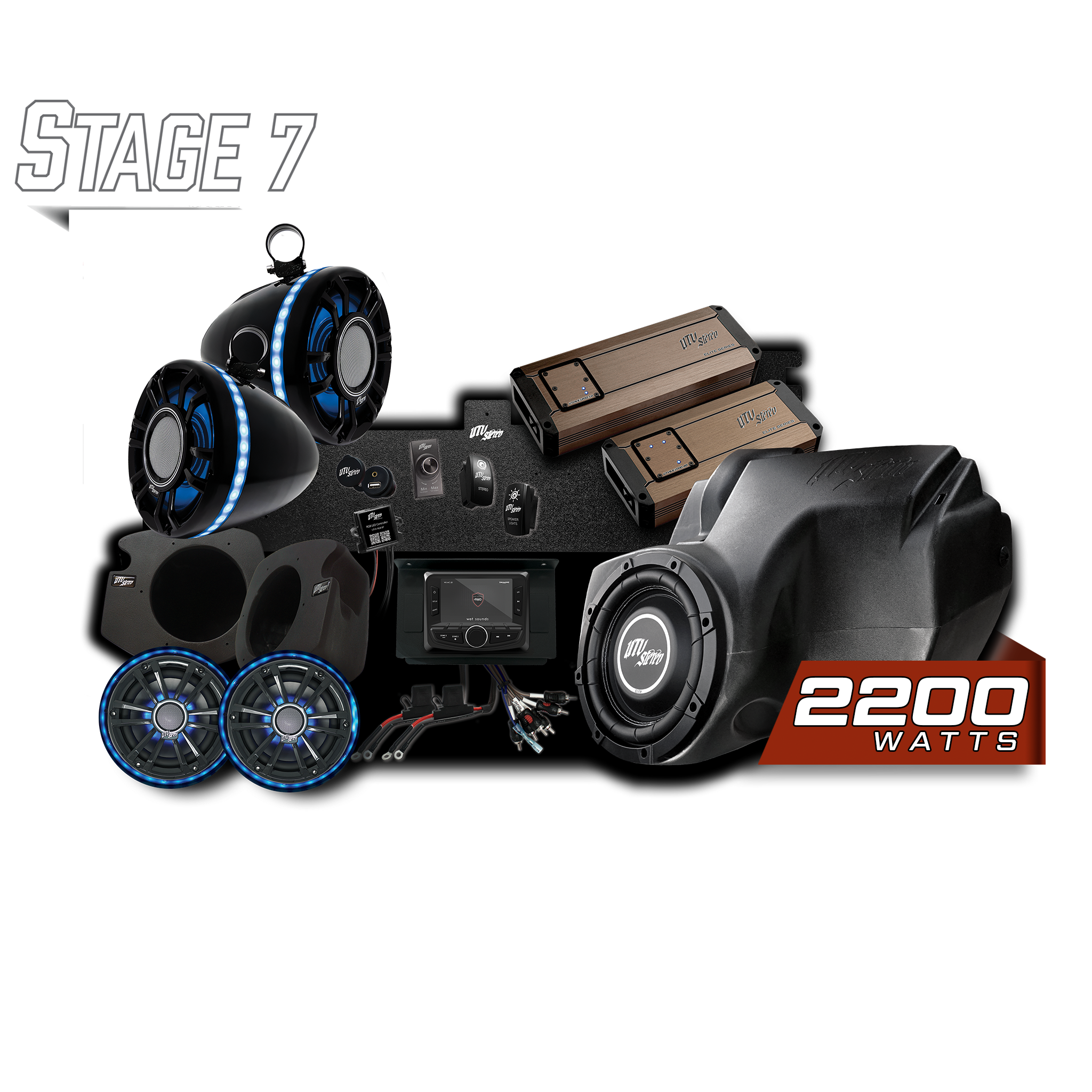 RZR® Elite Series Stage 7 Stereo Kit | UTVS-RZR-S7-E