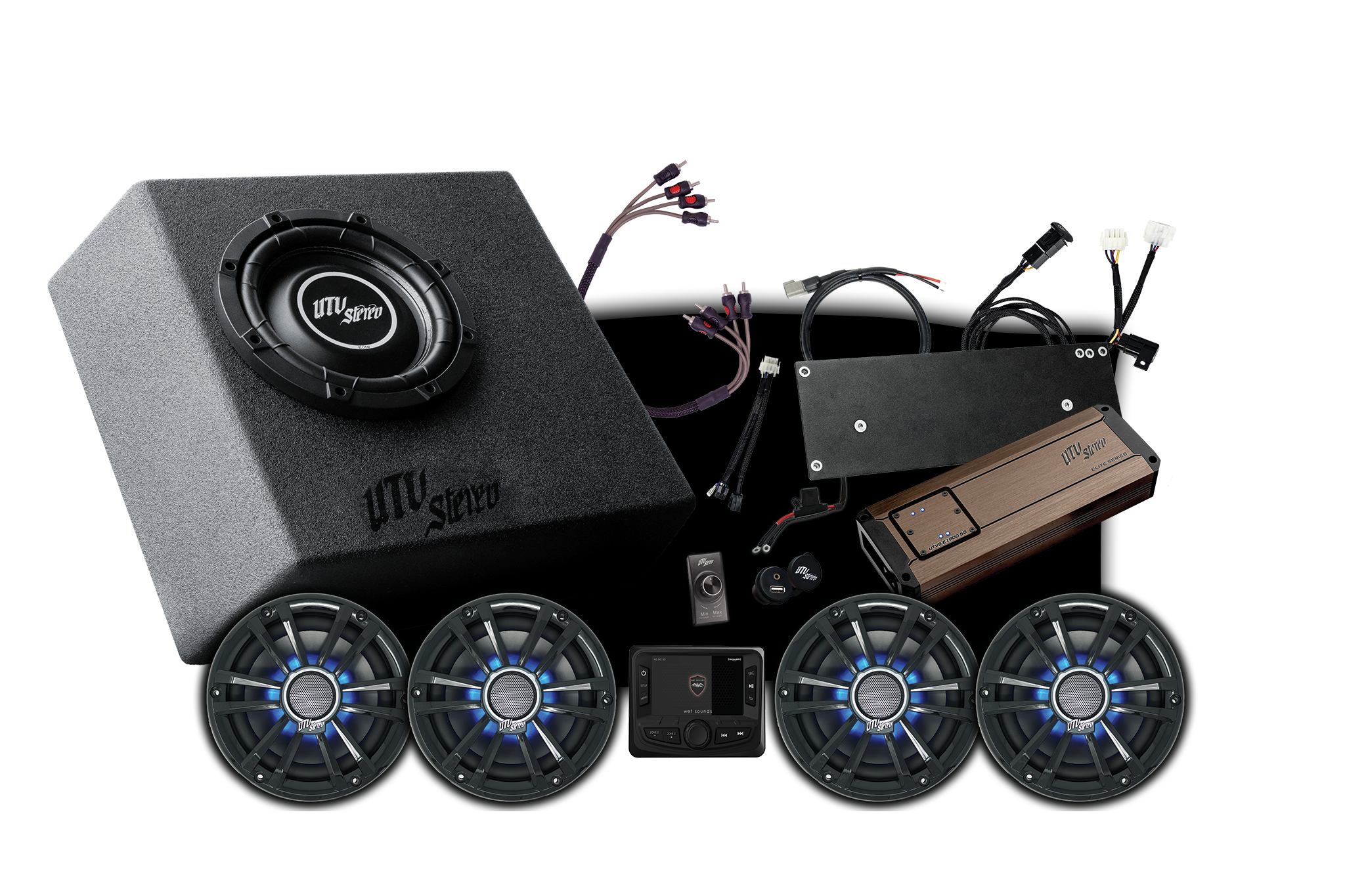Speed UTV® Elite Series Stage 6 Stereo Kit (Built to Order - Up to 4 Weeks) UTVS-SPD-S6-E