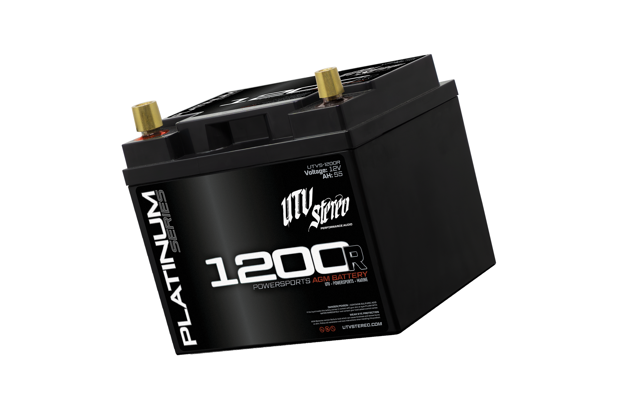 Platinum Series AGM 1200R (REVERSE POLARITY) Battery | UTVS-1200R