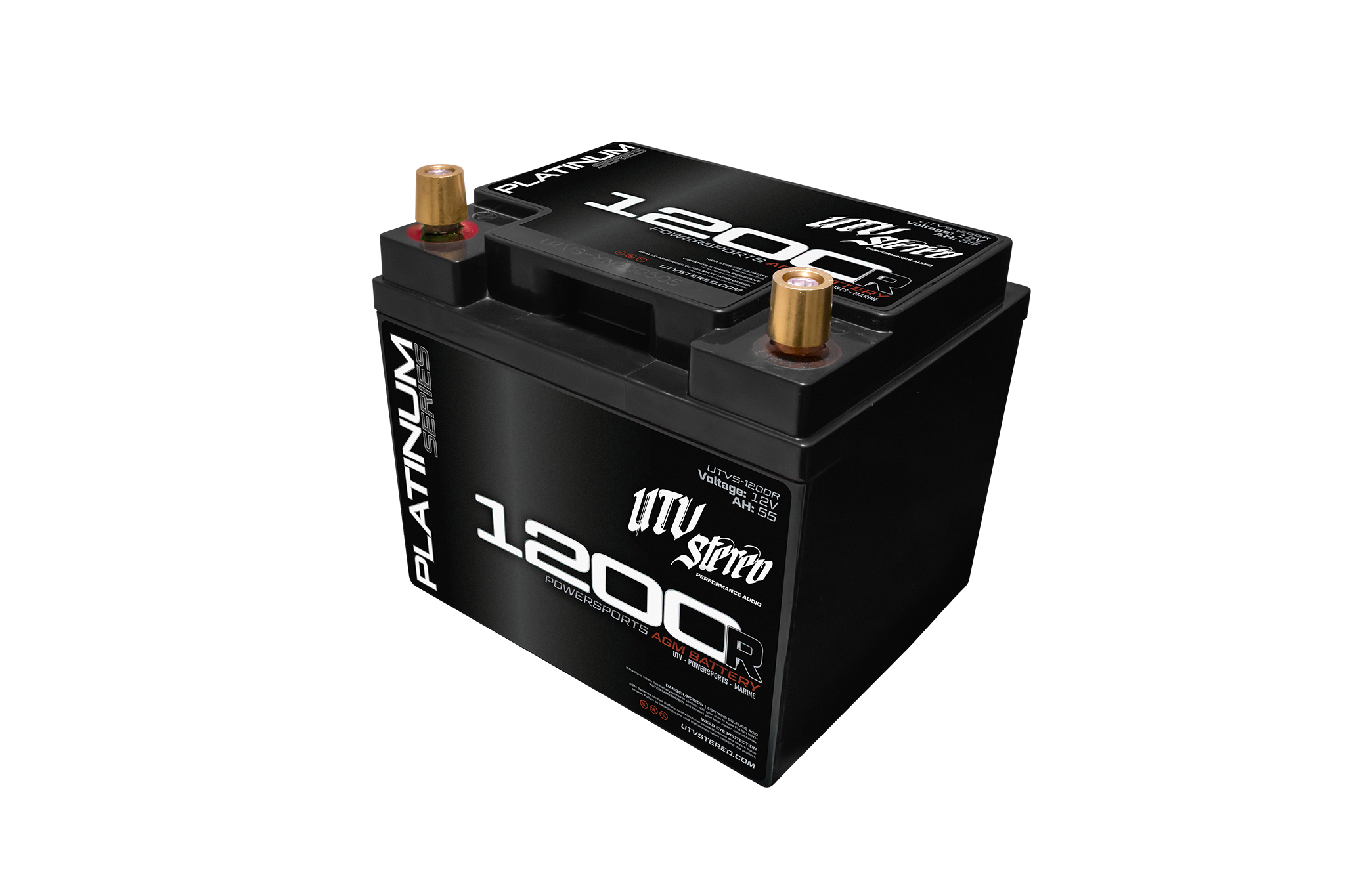 Platinum Series AGM 1200R (REVERSE POLARITY) Battery | UTVS-1200R