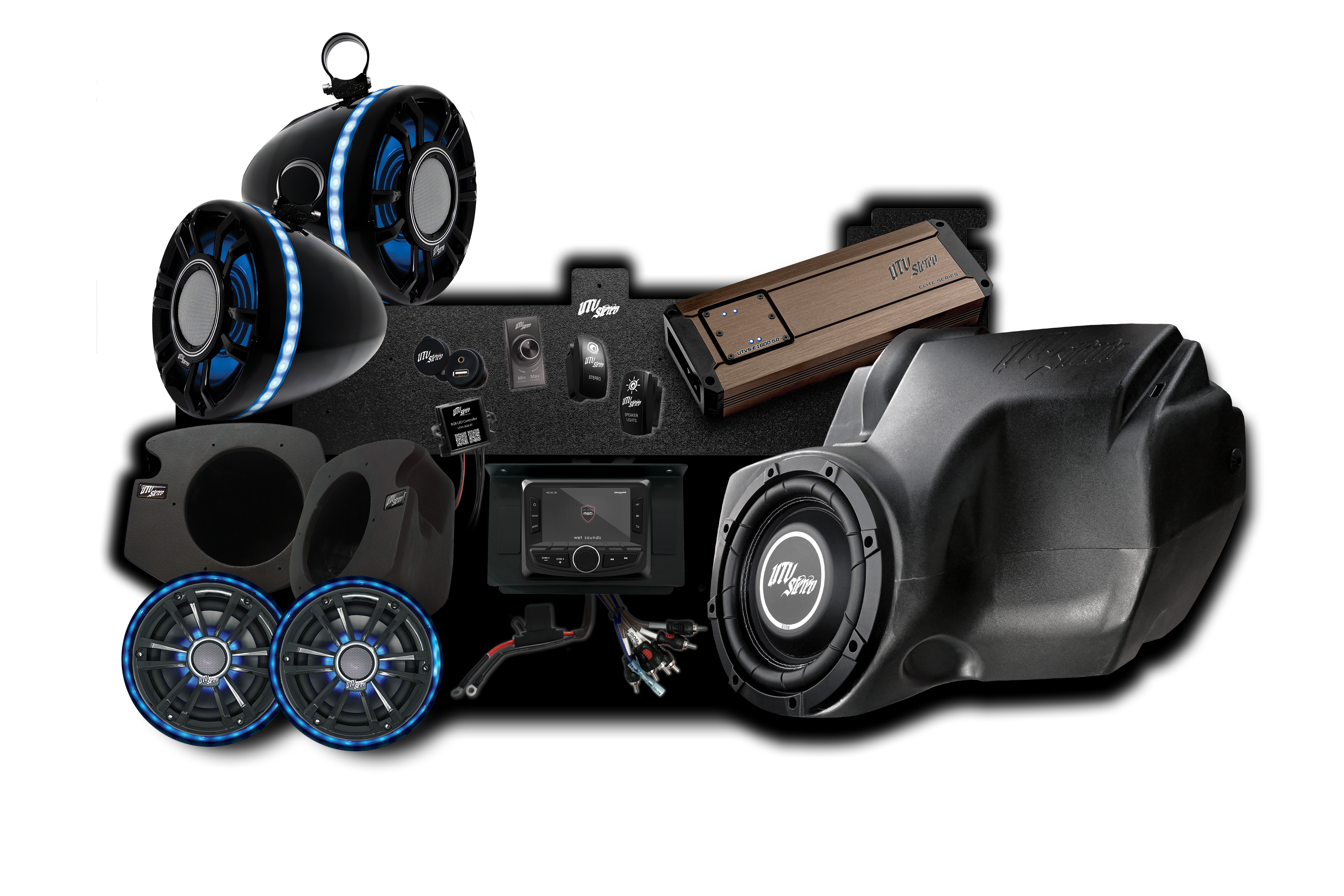 RZR® Elite Series Stage 6 Stereo Kit | UTVS-RZR-S6-E