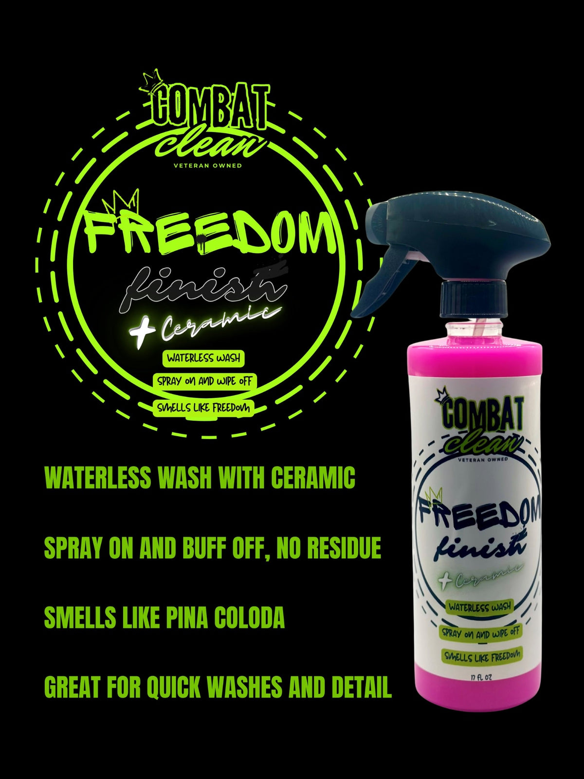 Freedom Finish (Ceramic Waterless Wash)