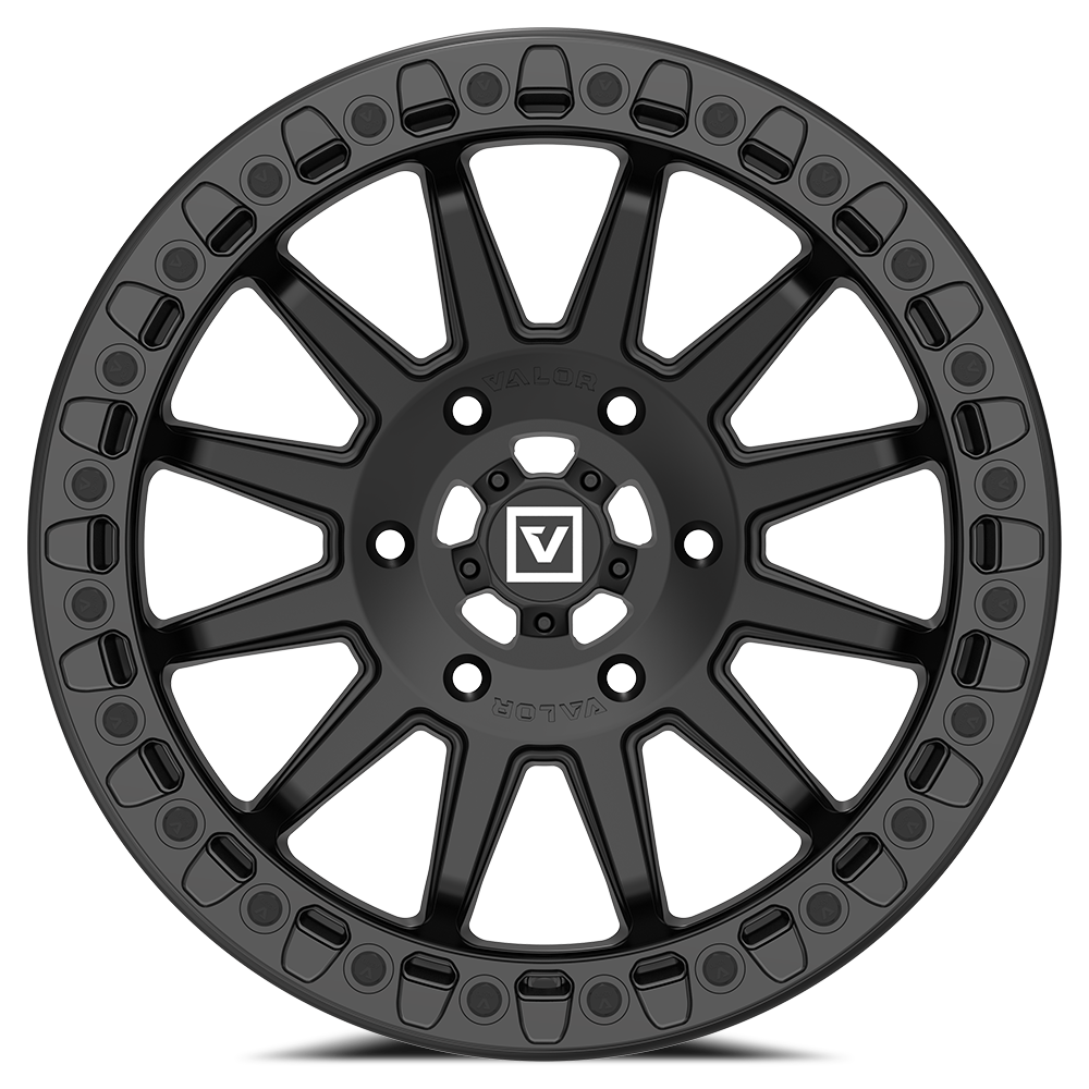 V09 BEADLOCK 17X8 +40 6X139.7 SATIN BLACK