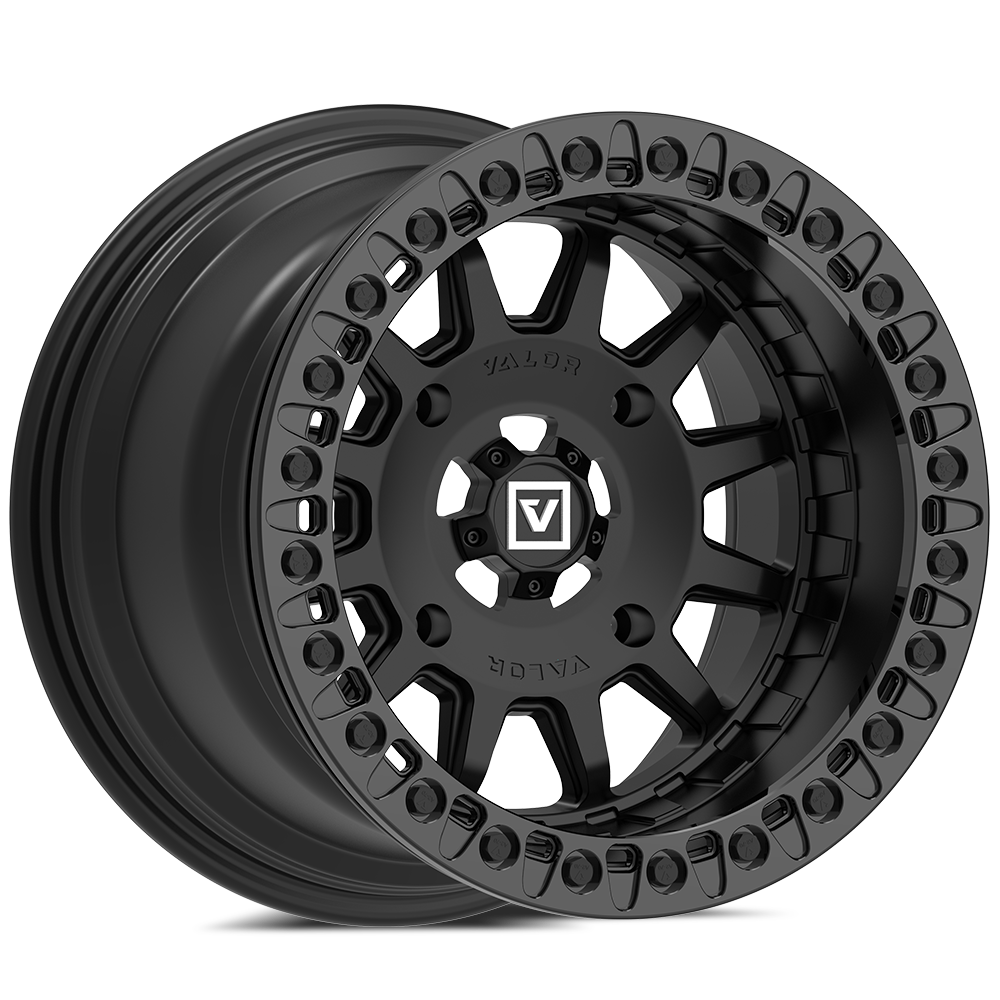 V09 BEADLOCK 15X10 +0 4X156 SATIN BLACK