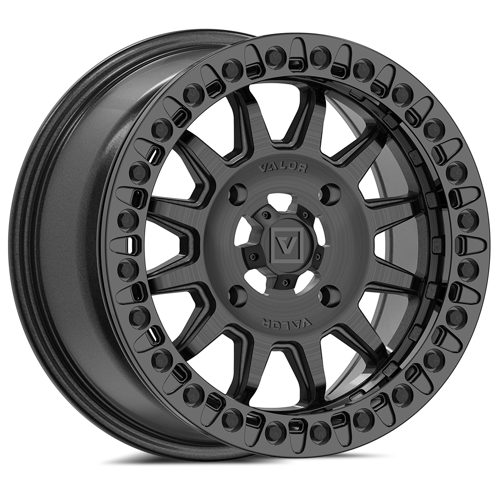 V09 BEADLOCK 15X7 +40 4X156 BRUSHED CHARCOAL