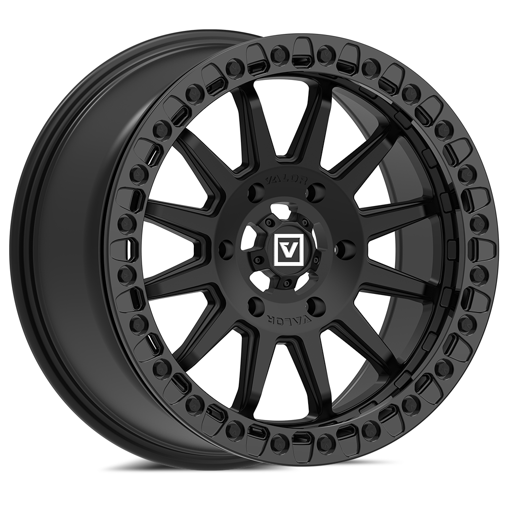 V09 BEADLOCK 17X8 +40 6X139.7 SATIN BLACK