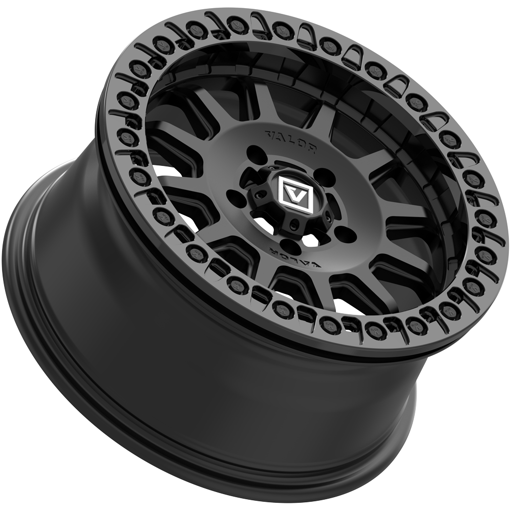 V09 BEADLOCK 15X7 +40 6X139.7 SATIN BLACK