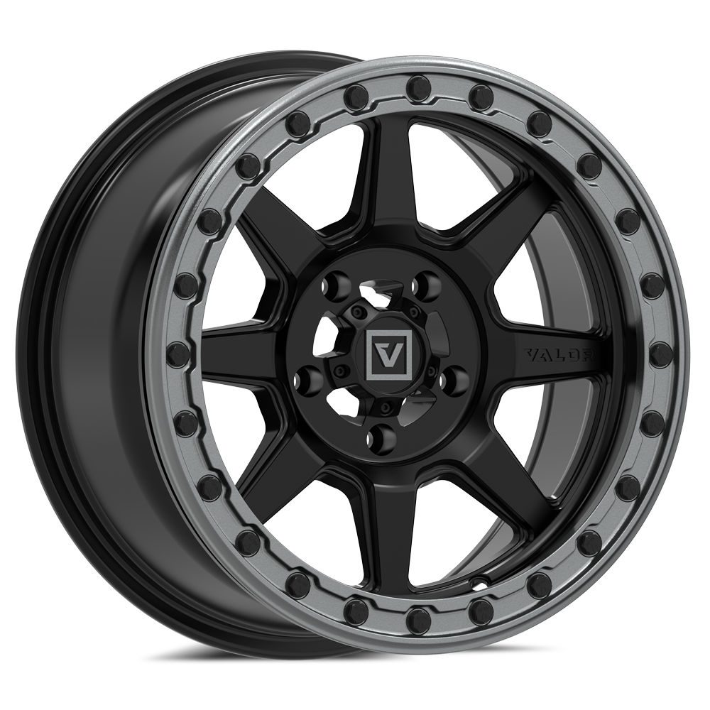 V13 BEADLOCK 15X7 +10MM 5X114.3 SATIN BLACK