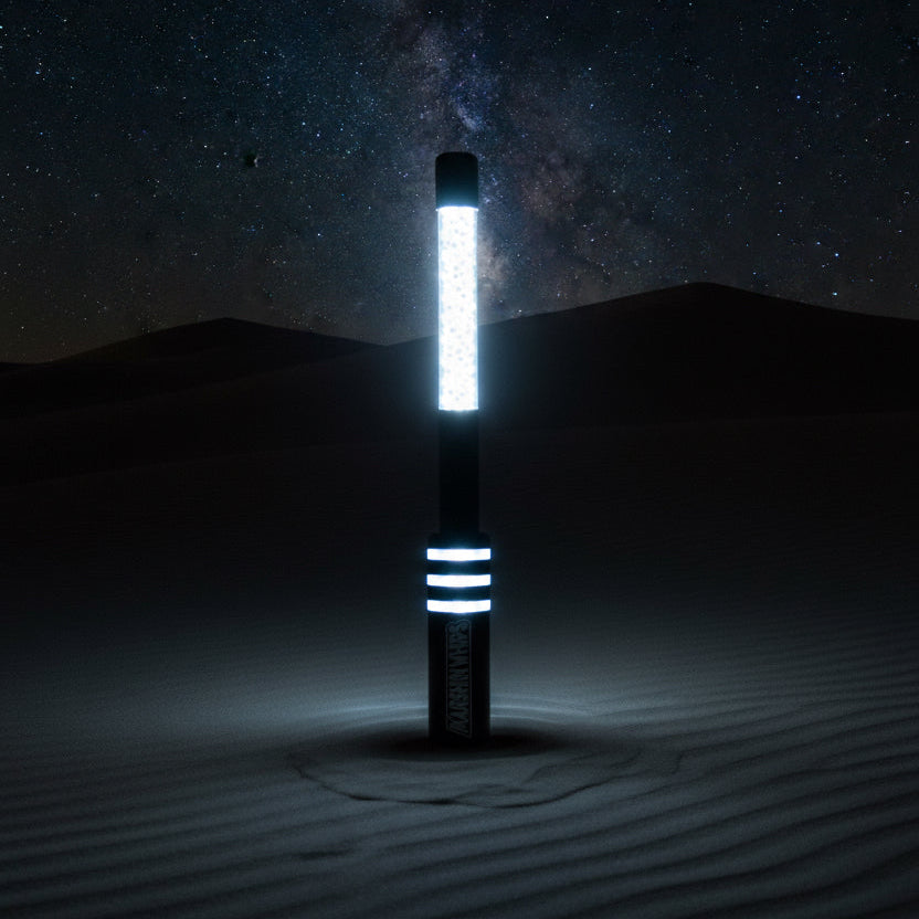 Marshin Whips V2 Black Out LED Whip | Single Stealth Off-Road Light
